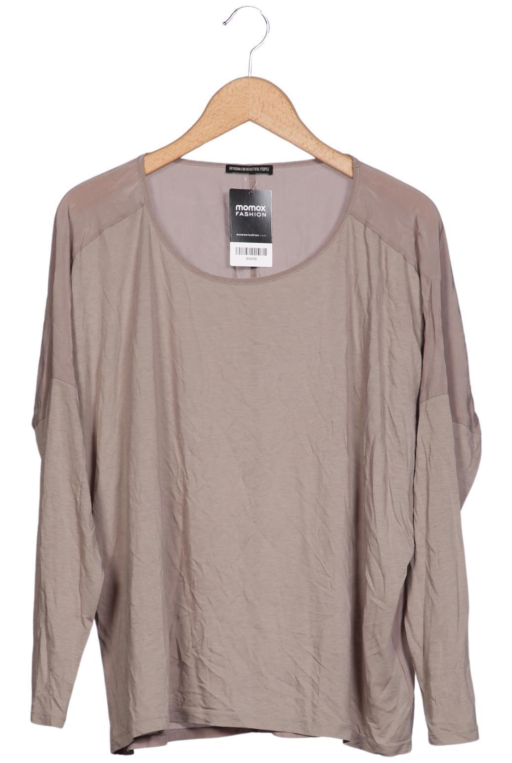

Drykorn Damen Langarmshirt, beige, Gr. 36