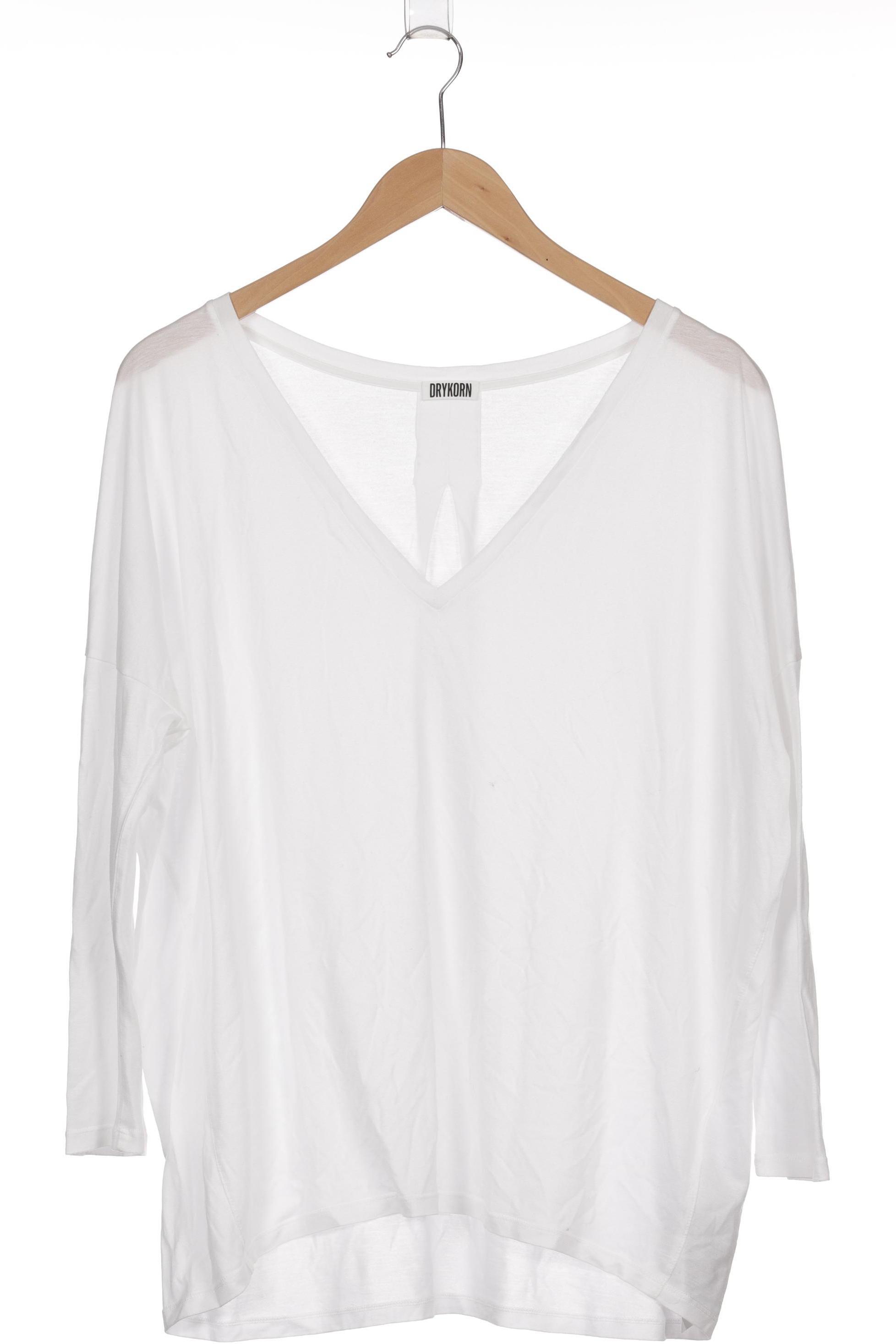 

Drykorn Damen Langarmshirt, weiß, Gr.