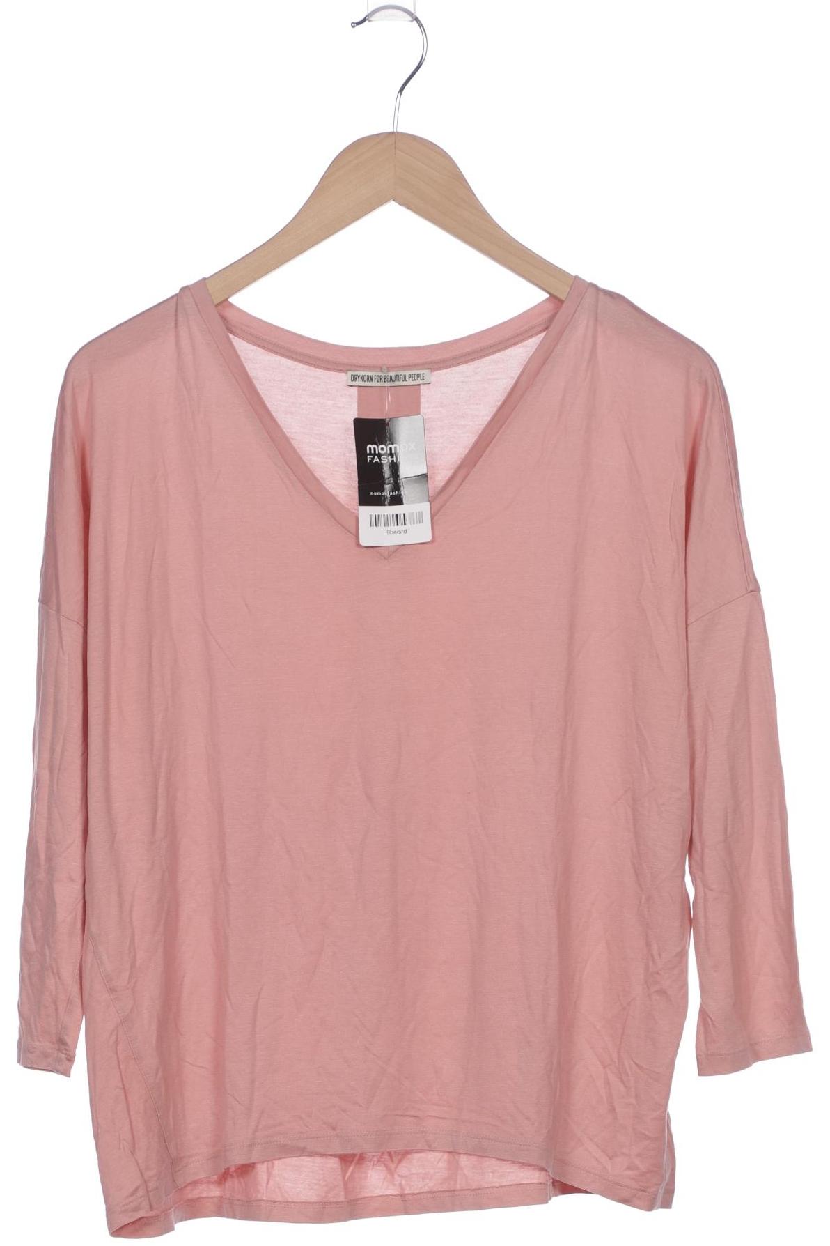

Drykorn Damen Langarmshirt, pink, Gr. 38