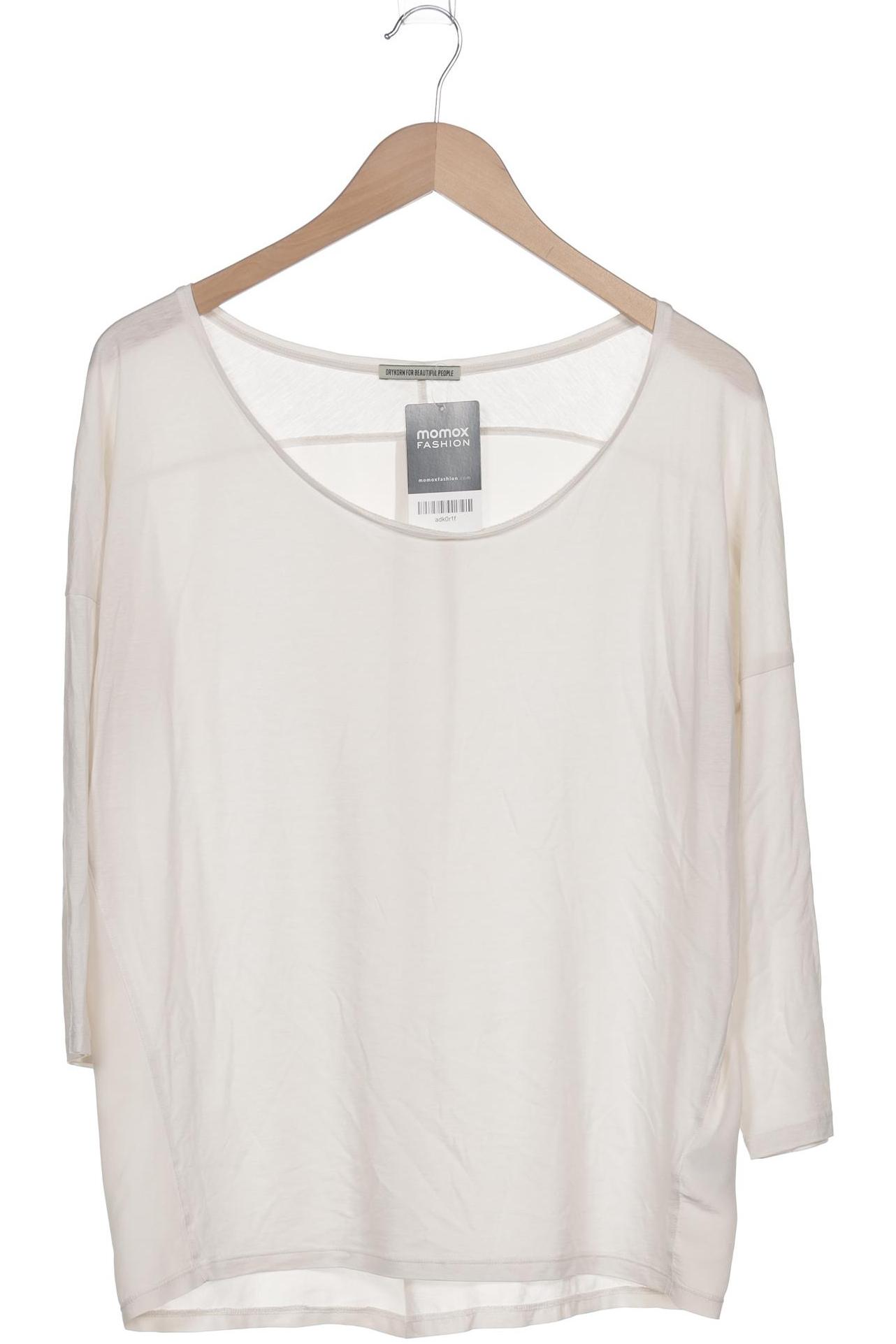 

Drykorn Damen Langarmshirt, cremeweiß, Gr. 42