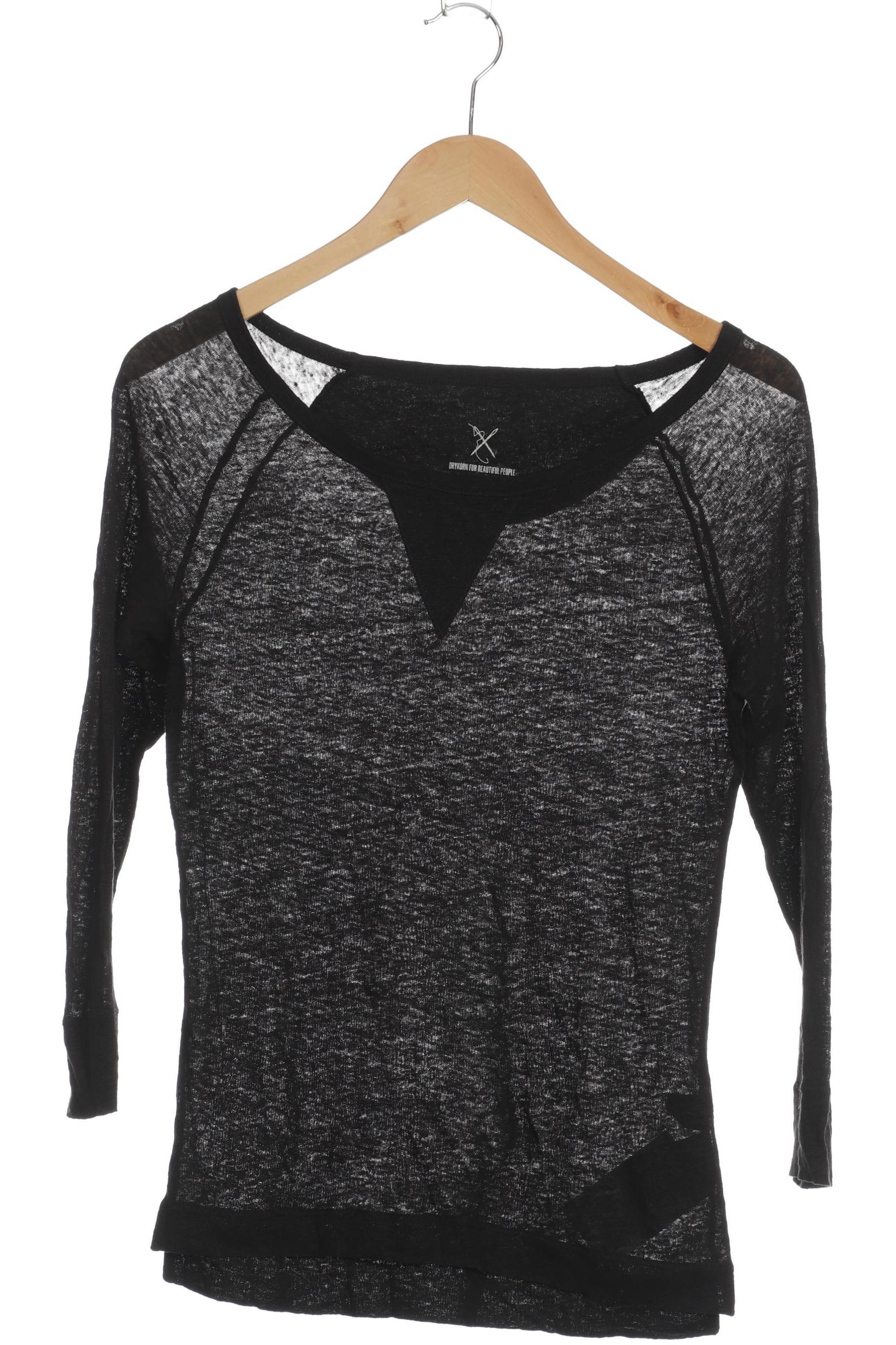 

Drykorn Damen Langarmshirt, schwarz, Gr.