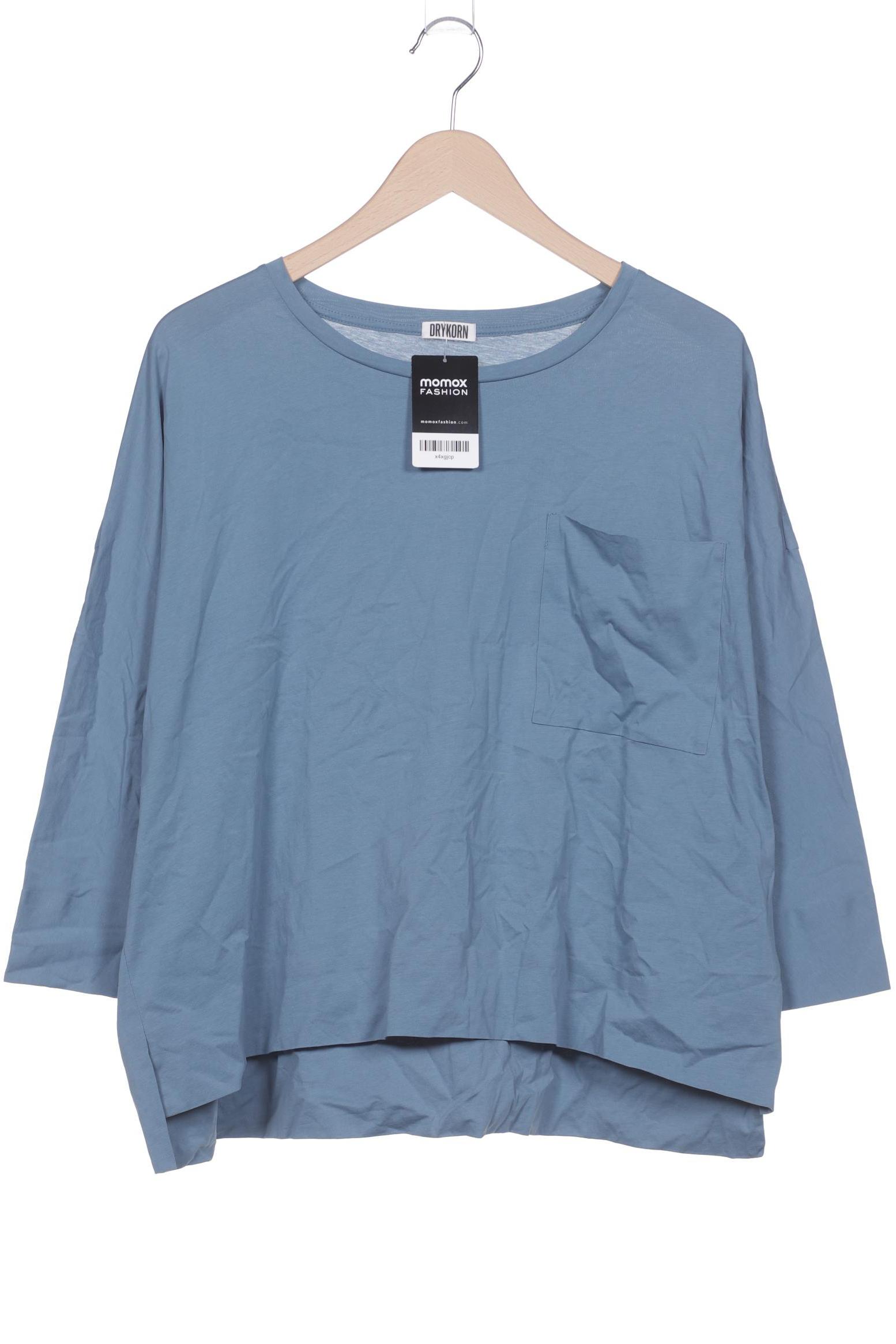 

Drykorn Damen Langarmshirt, blau, Gr. 44