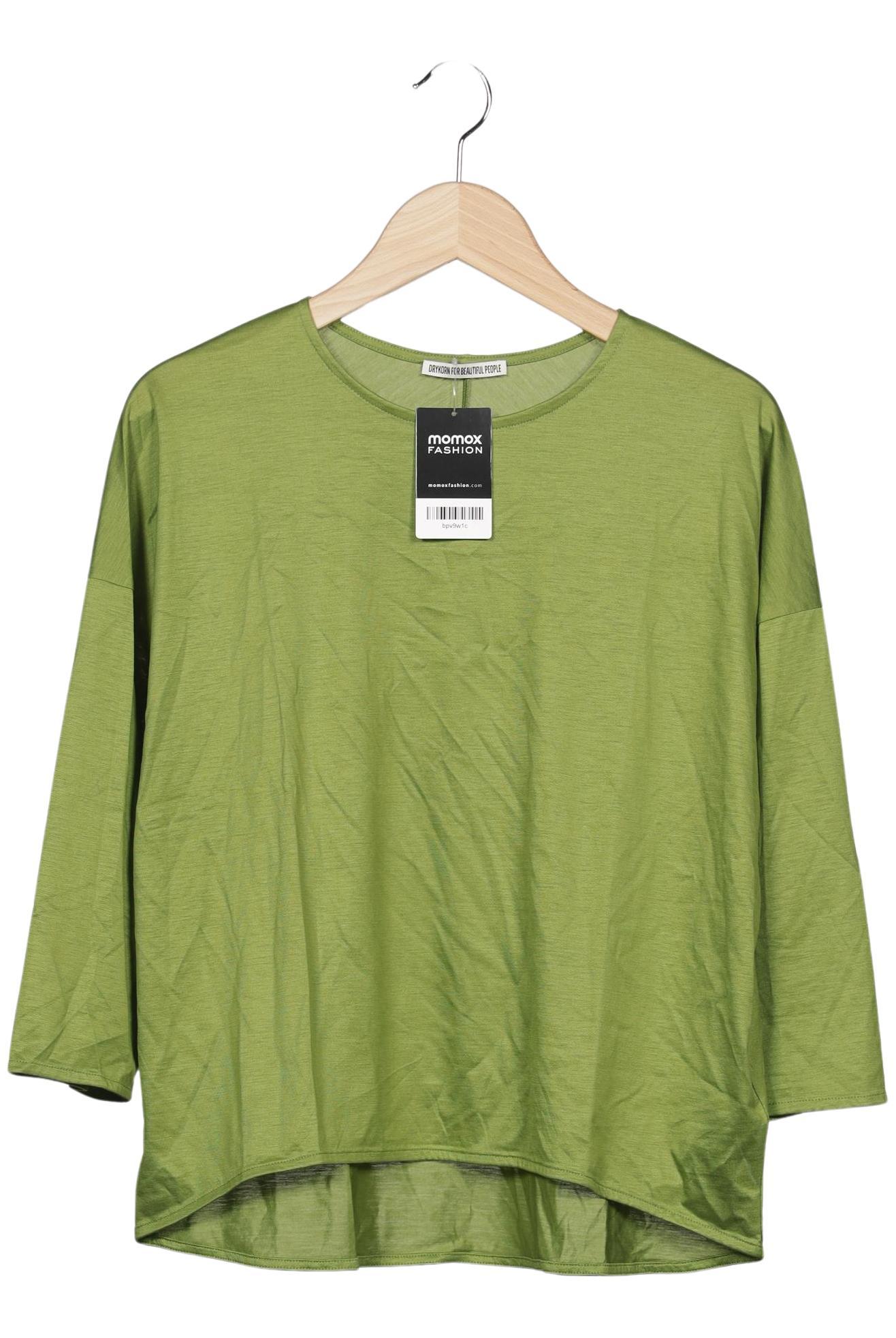 

Drykorn Damen Langarmshirt, grün, Gr. 36