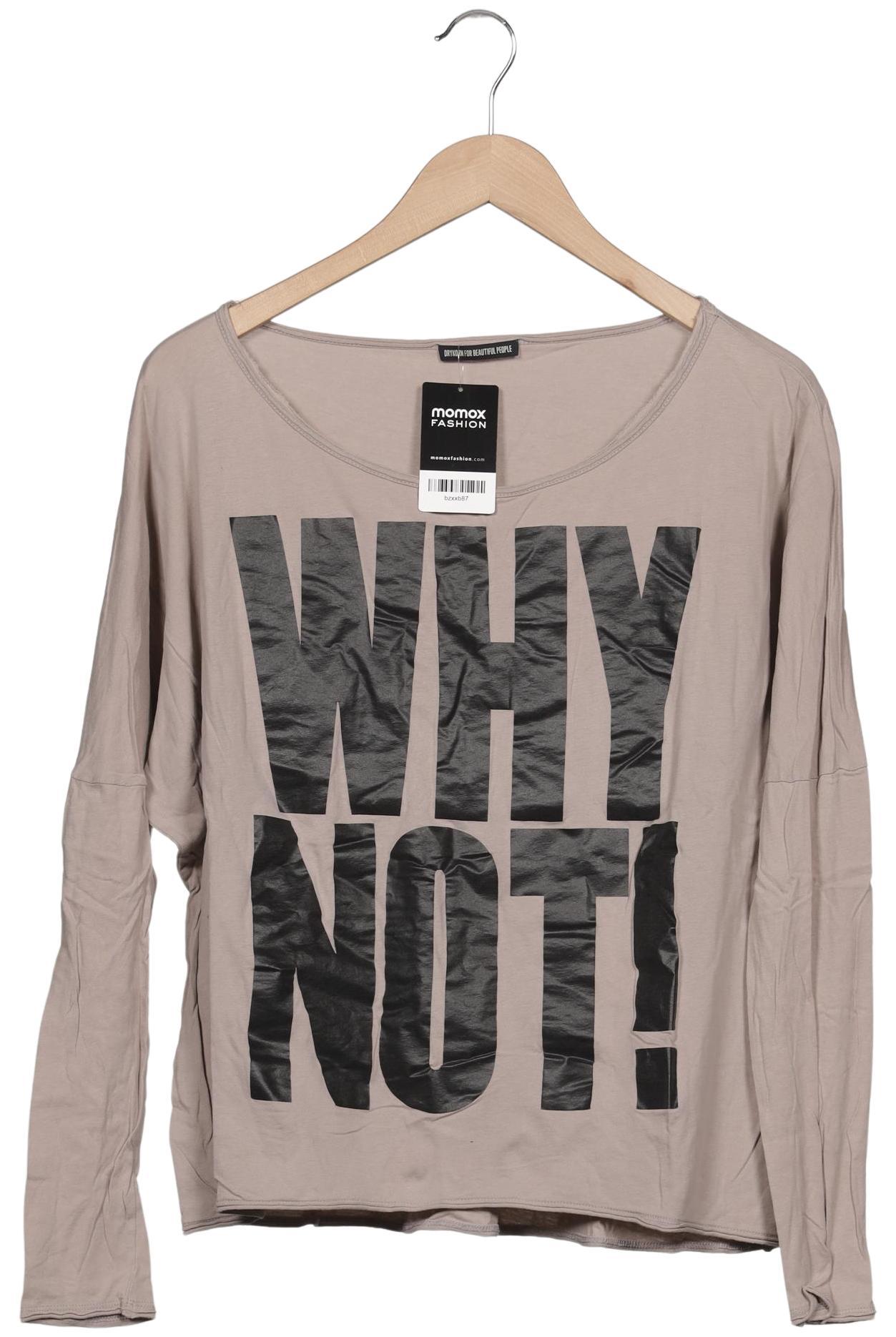 

Drykorn Damen Langarmshirt, beige, Gr. 42