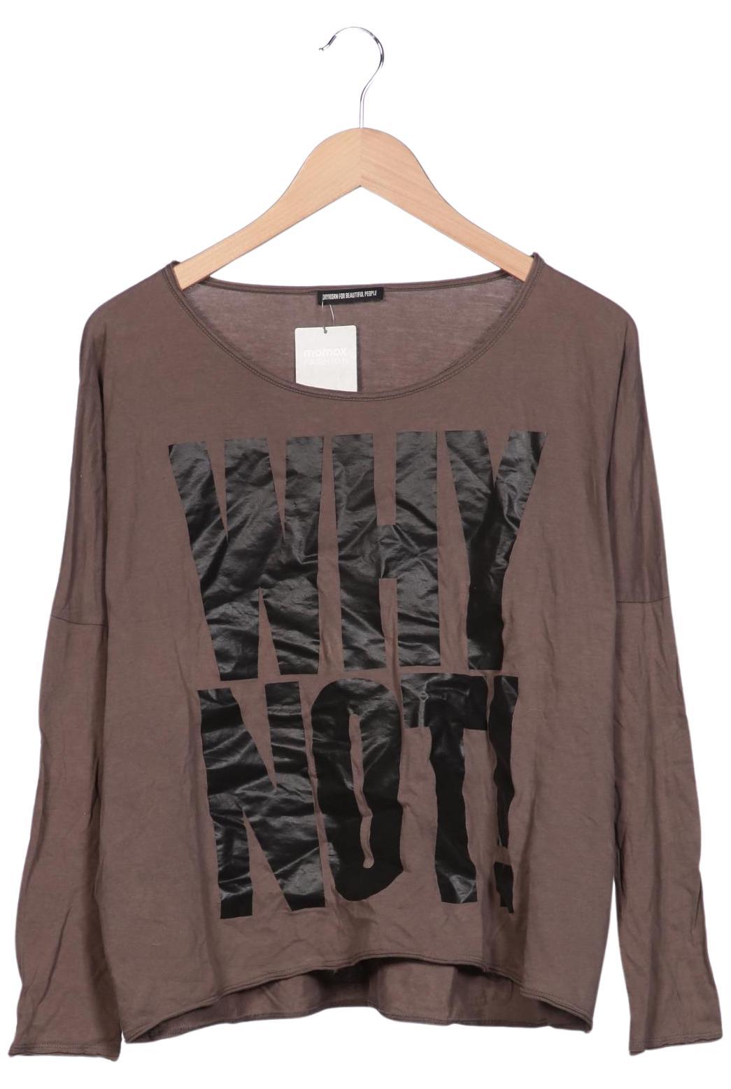 

Drykorn Damen Langarmshirt, braun, Gr. 36