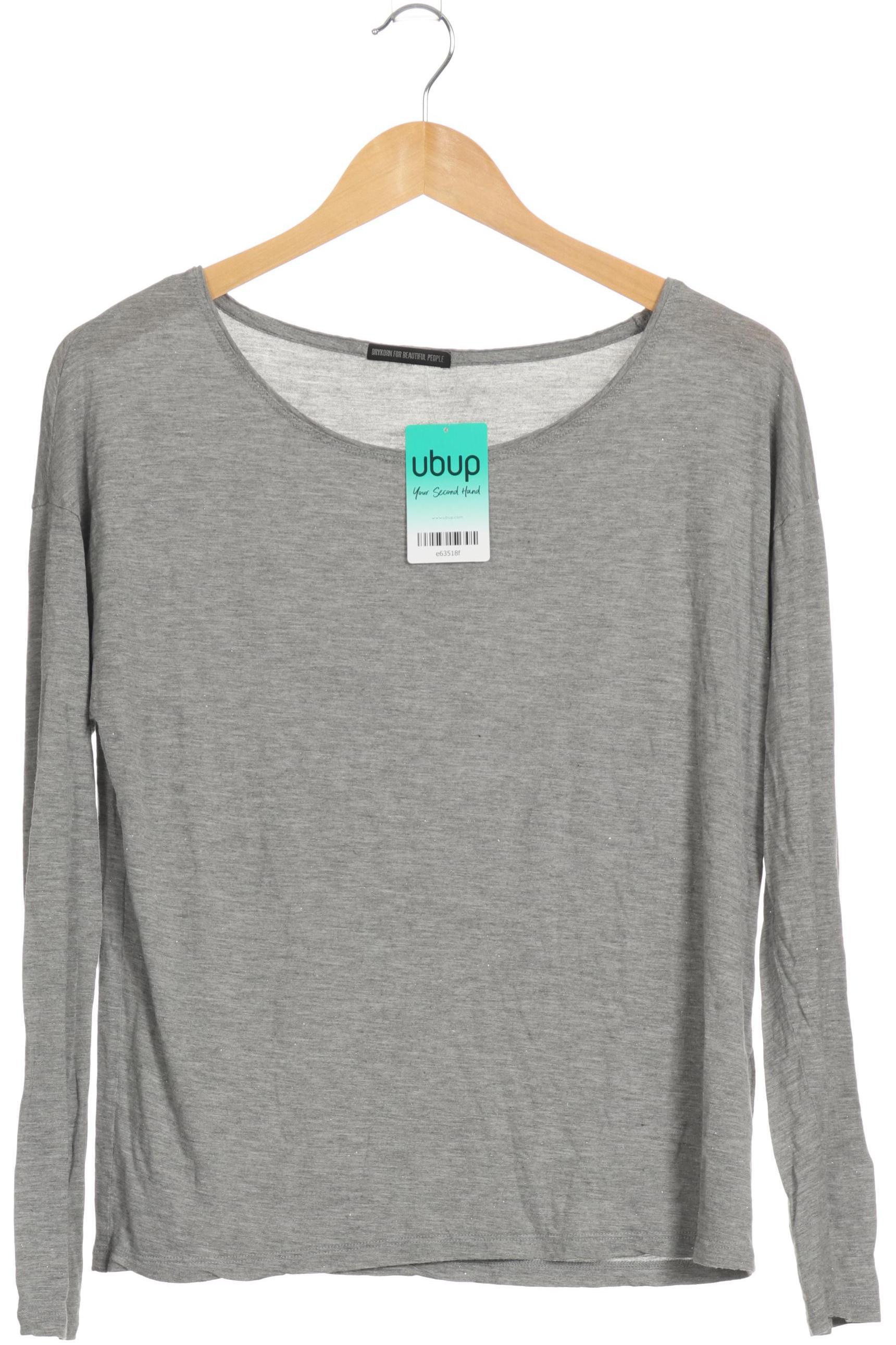 

Drykorn Damen Langarmshirt, grau, Gr.