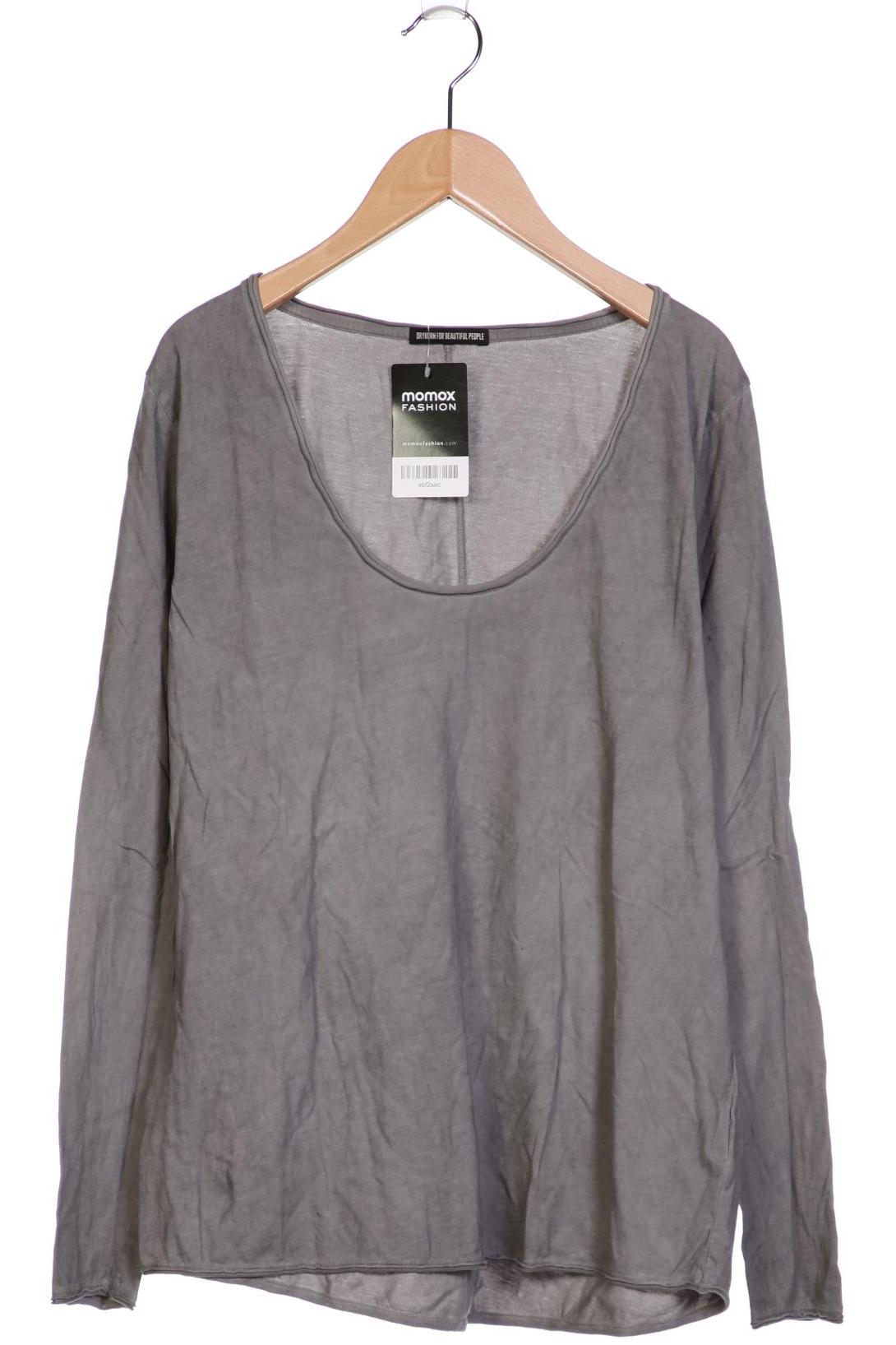 

Drykorn Damen Langarmshirt, grau, Gr. 38