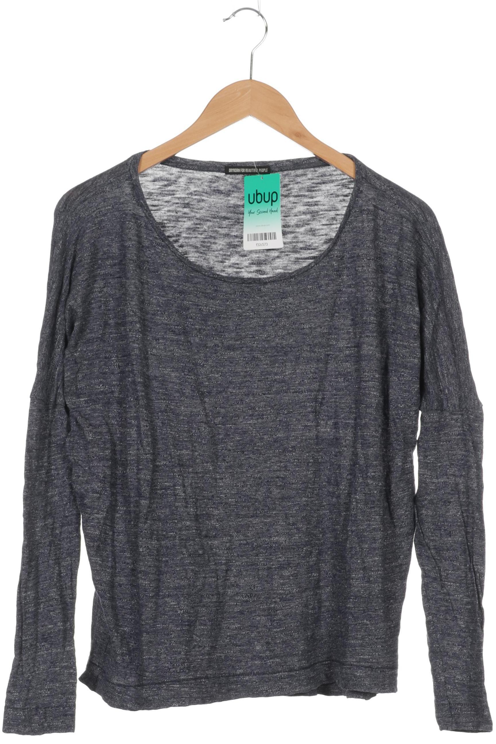 

Drykorn Damen Langarmshirt, blau, Gr.