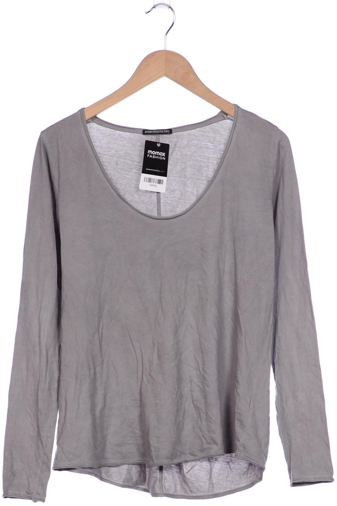 

Drykorn Damen Langarmshirt, grau, Gr. 36