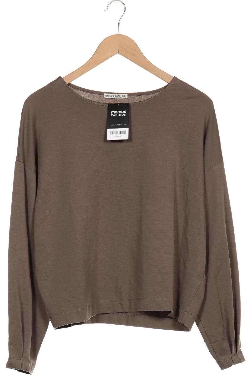 

Drykorn Damen Langarmshirt, braun, Gr. 34