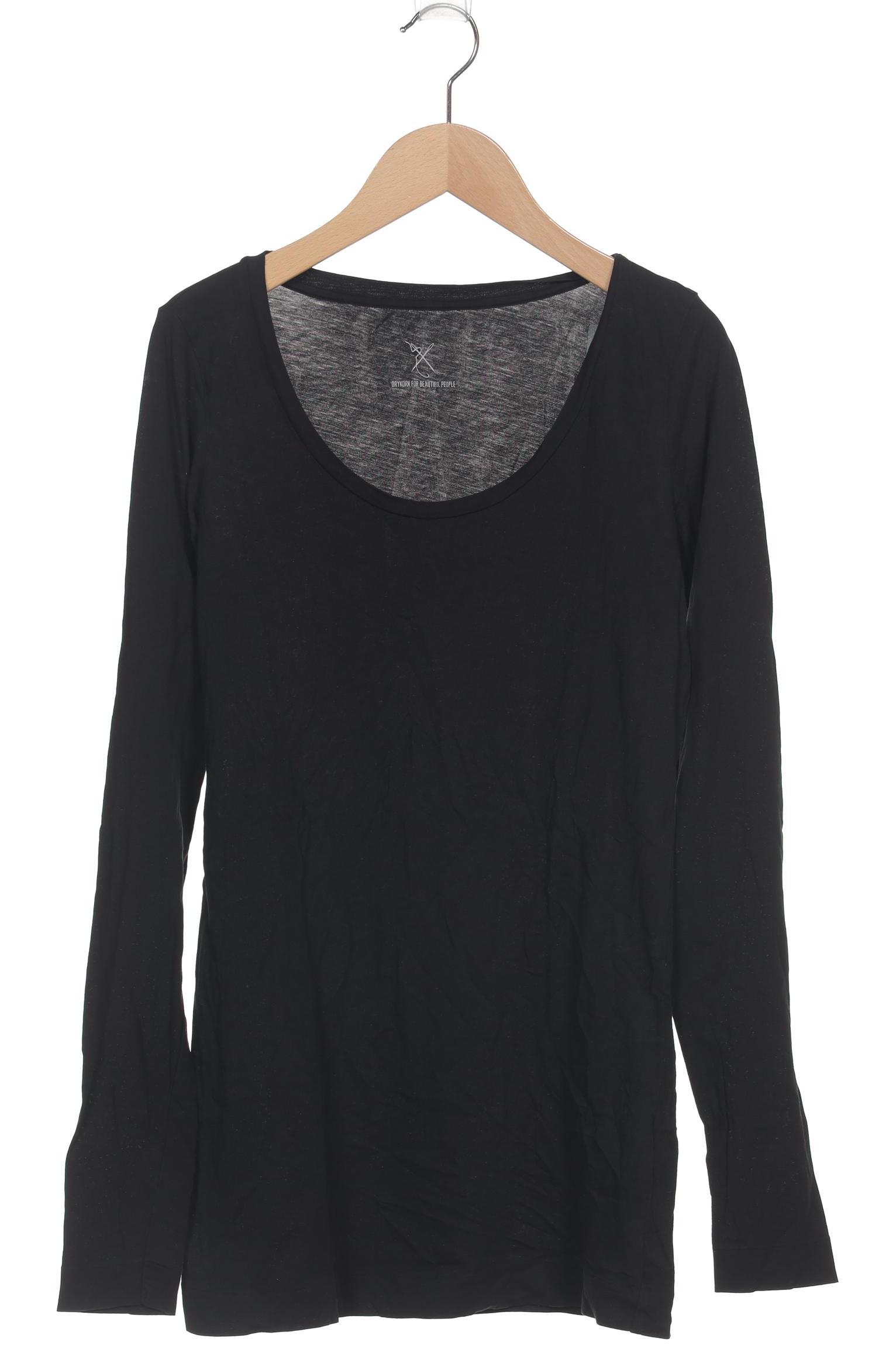 

Drykorn Damen Langarmshirt, schwarz, Gr. 38