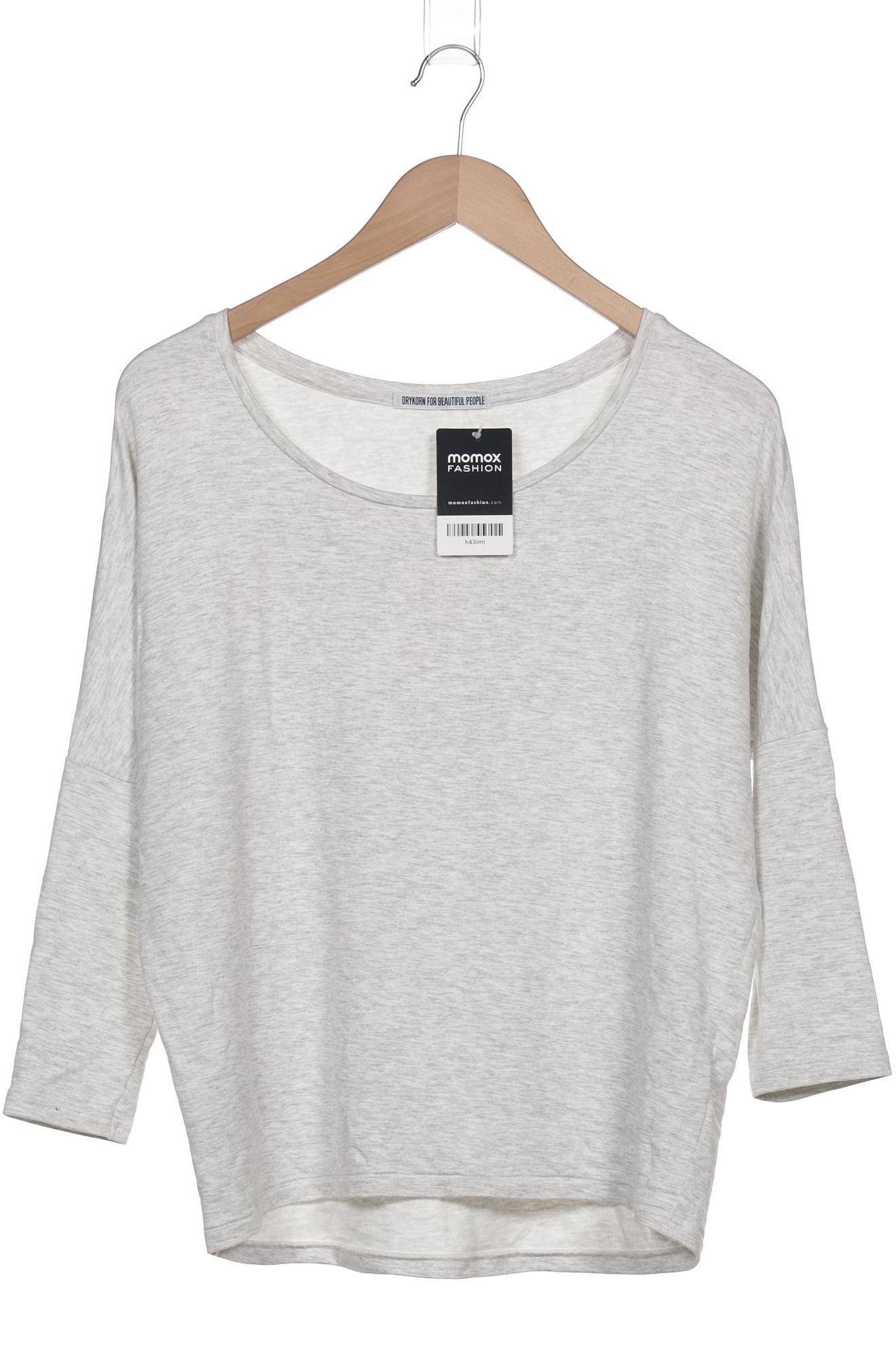 

Drykorn Damen Langarmshirt, grau, Gr. 38
