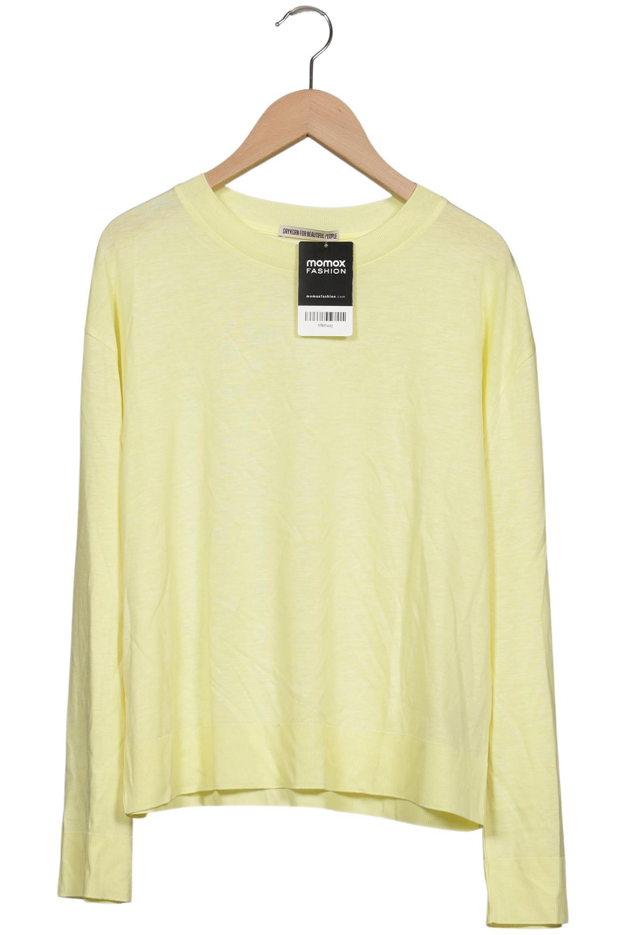 

Drykorn Damen Langarmshirt, gelb, Gr. 36