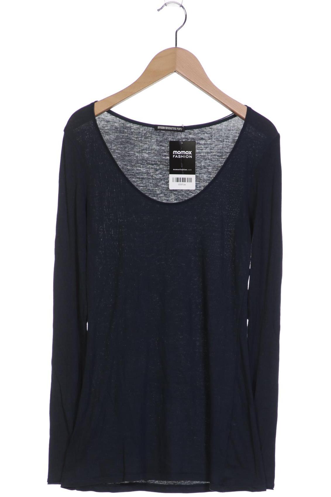 

Drykorn Damen Langarmshirt, marineblau