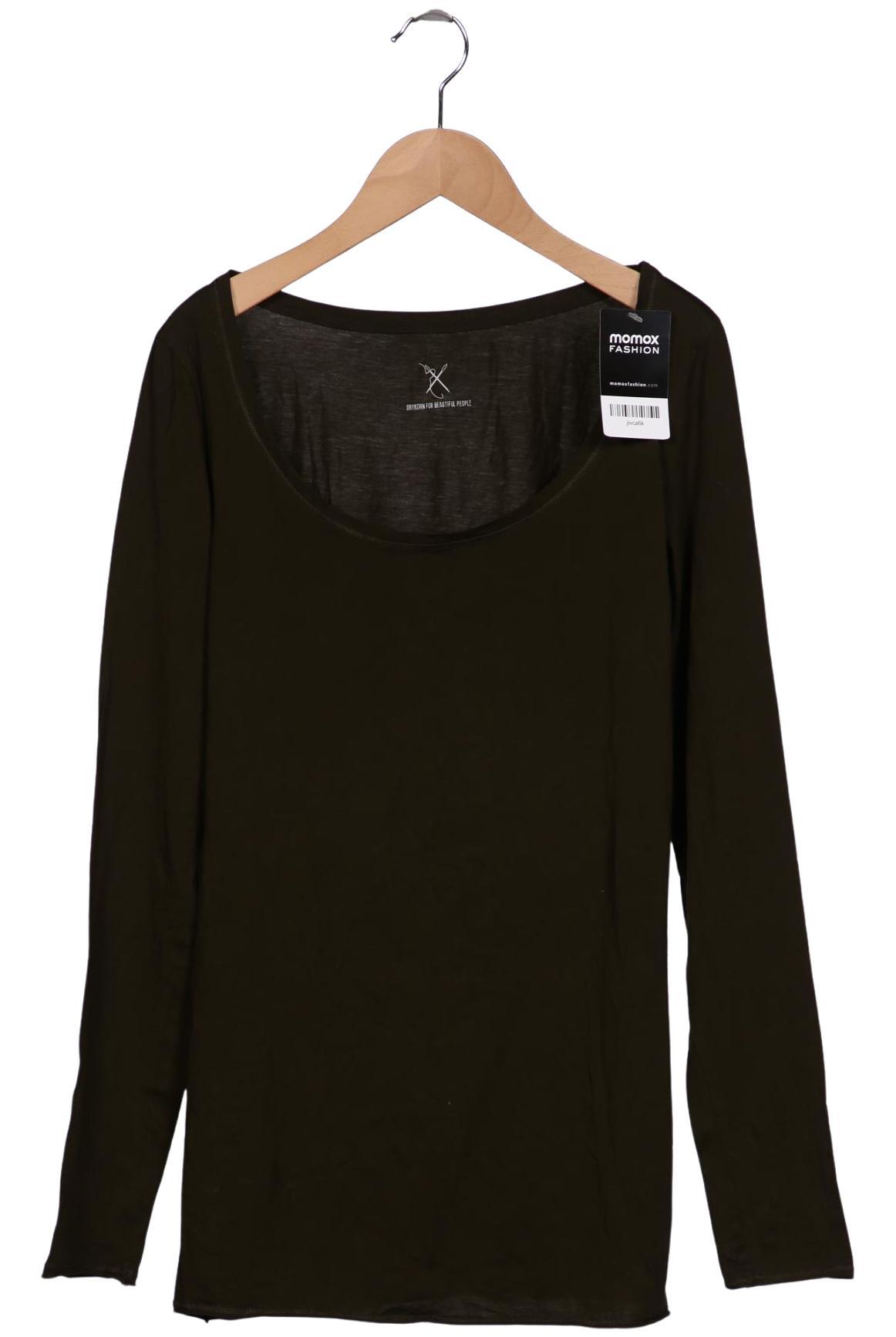 

Drykorn Damen Langarmshirt, grün, Gr. 38