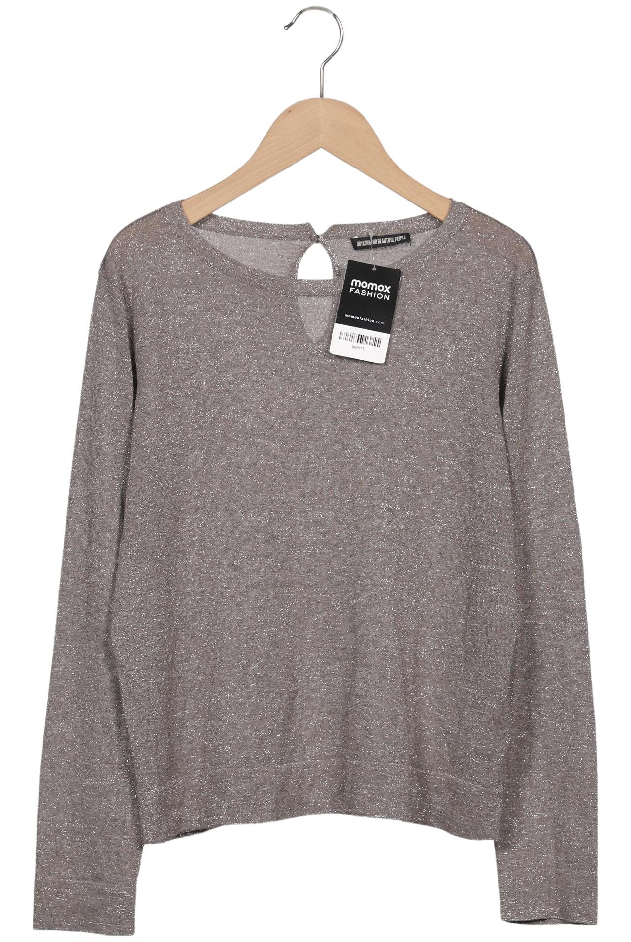 

Drykorn Damen Langarmshirt, grau, Gr. 36