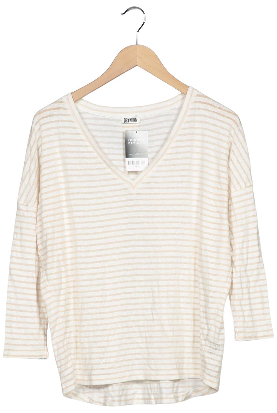 

Drykorn Damen Langarmshirt, cremeweiß, Gr. 36