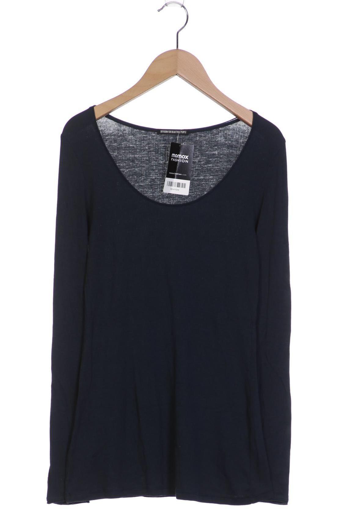 

Drykorn Damen Langarmshirt, marineblau, Gr. 36
