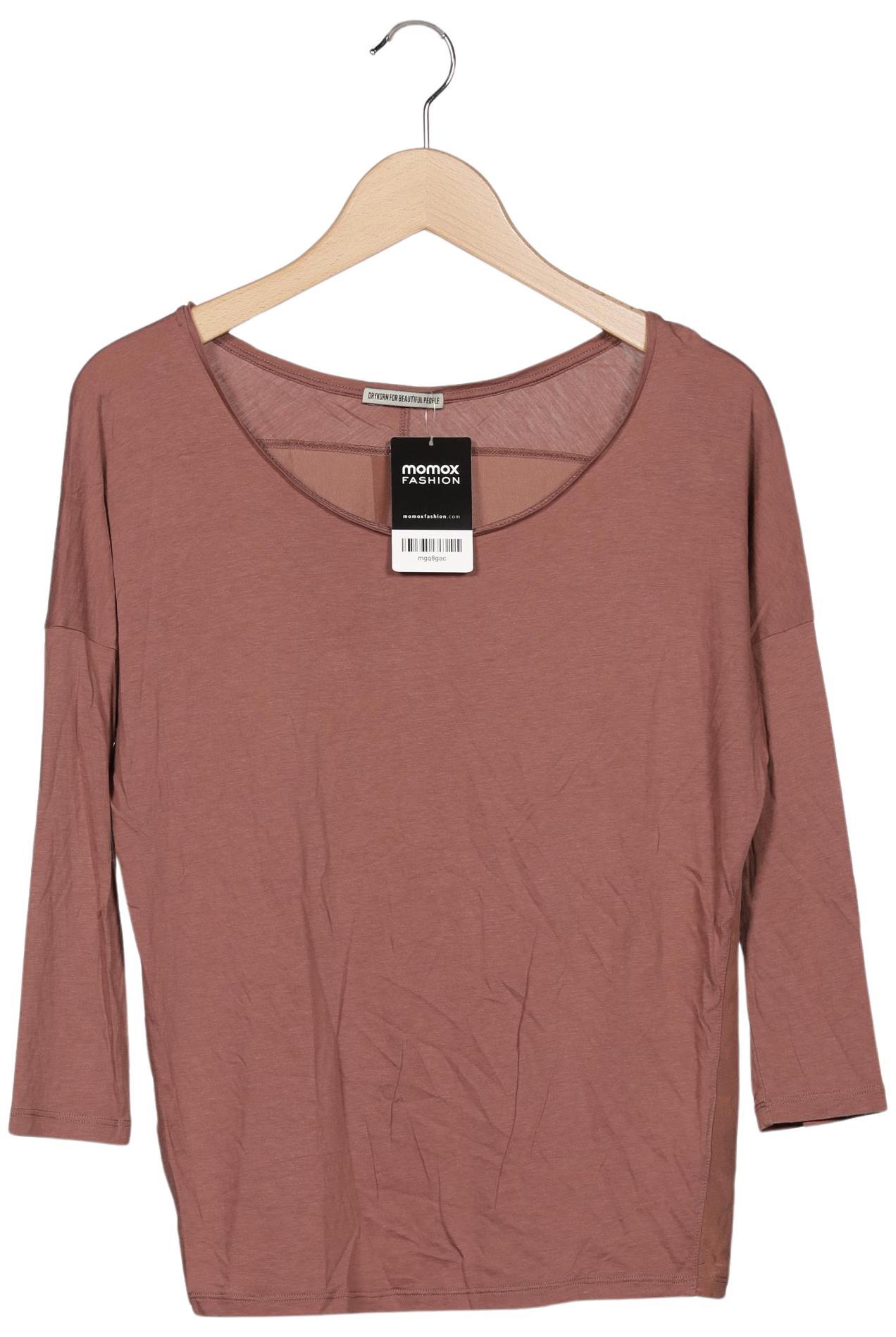 

Drykorn Damen Langarmshirt, braun, Gr. 36
