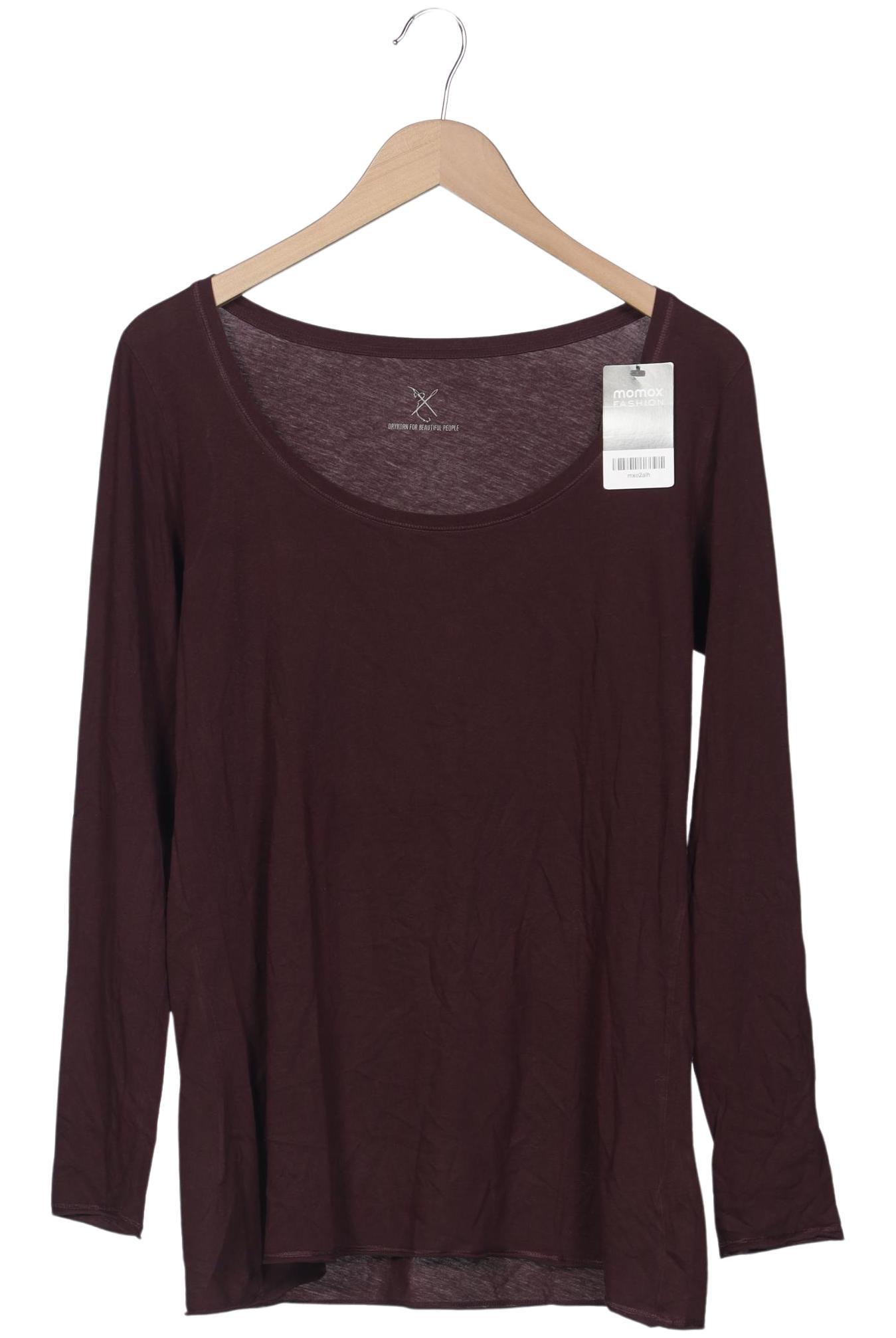Thumbnail - Drykorn Damen Langarmshirt, bordeaux, Gr. 44