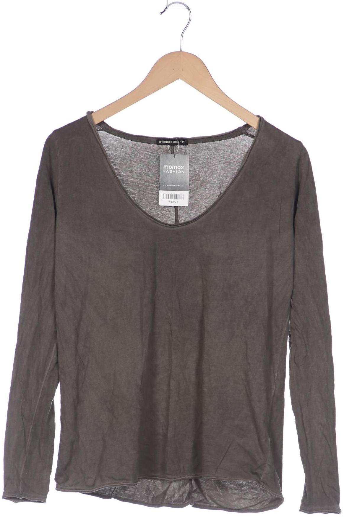 

Drykorn Damen Langarmshirt, braun, Gr. 36