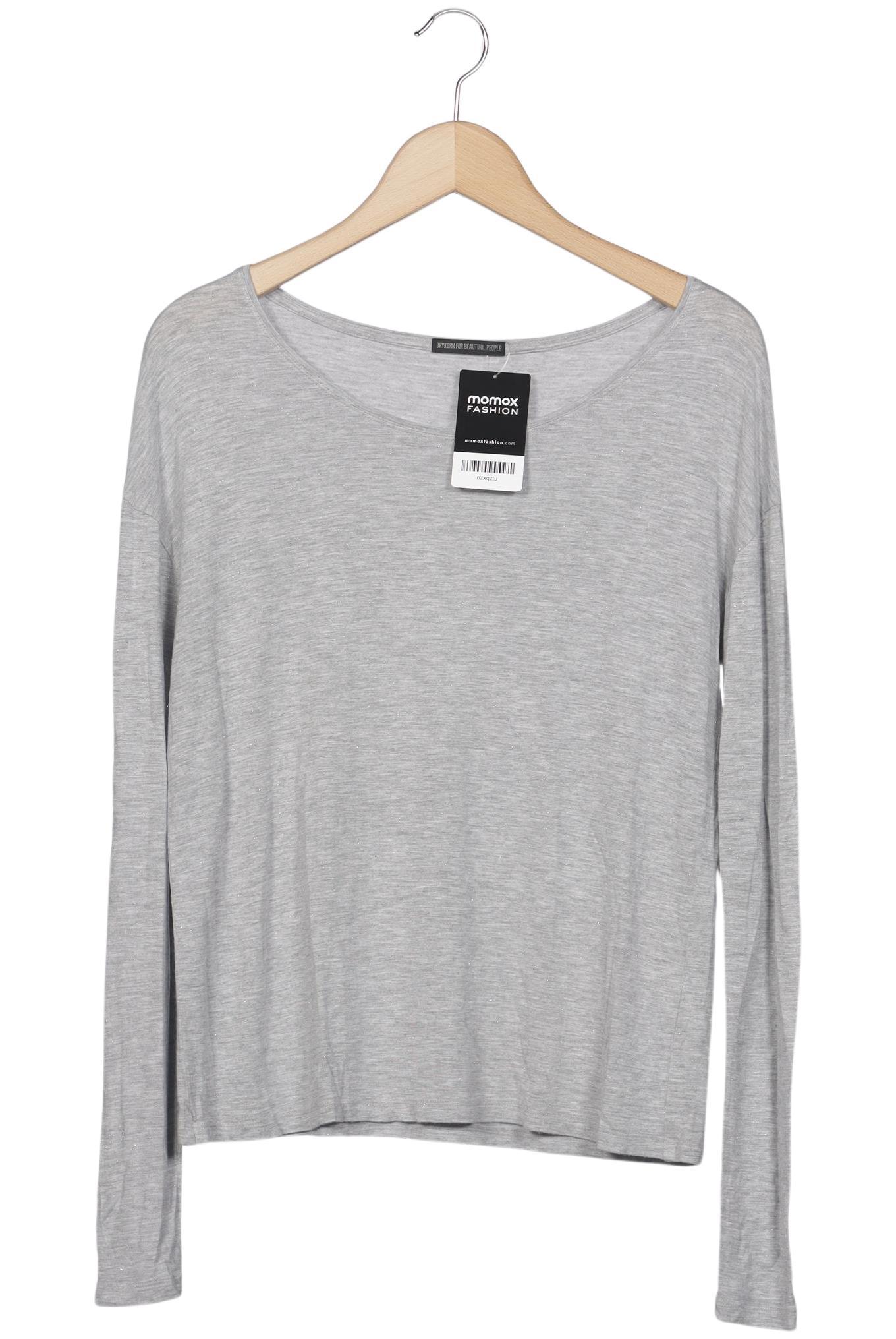 

Drykorn Damen Langarmshirt, grau, Gr. 36