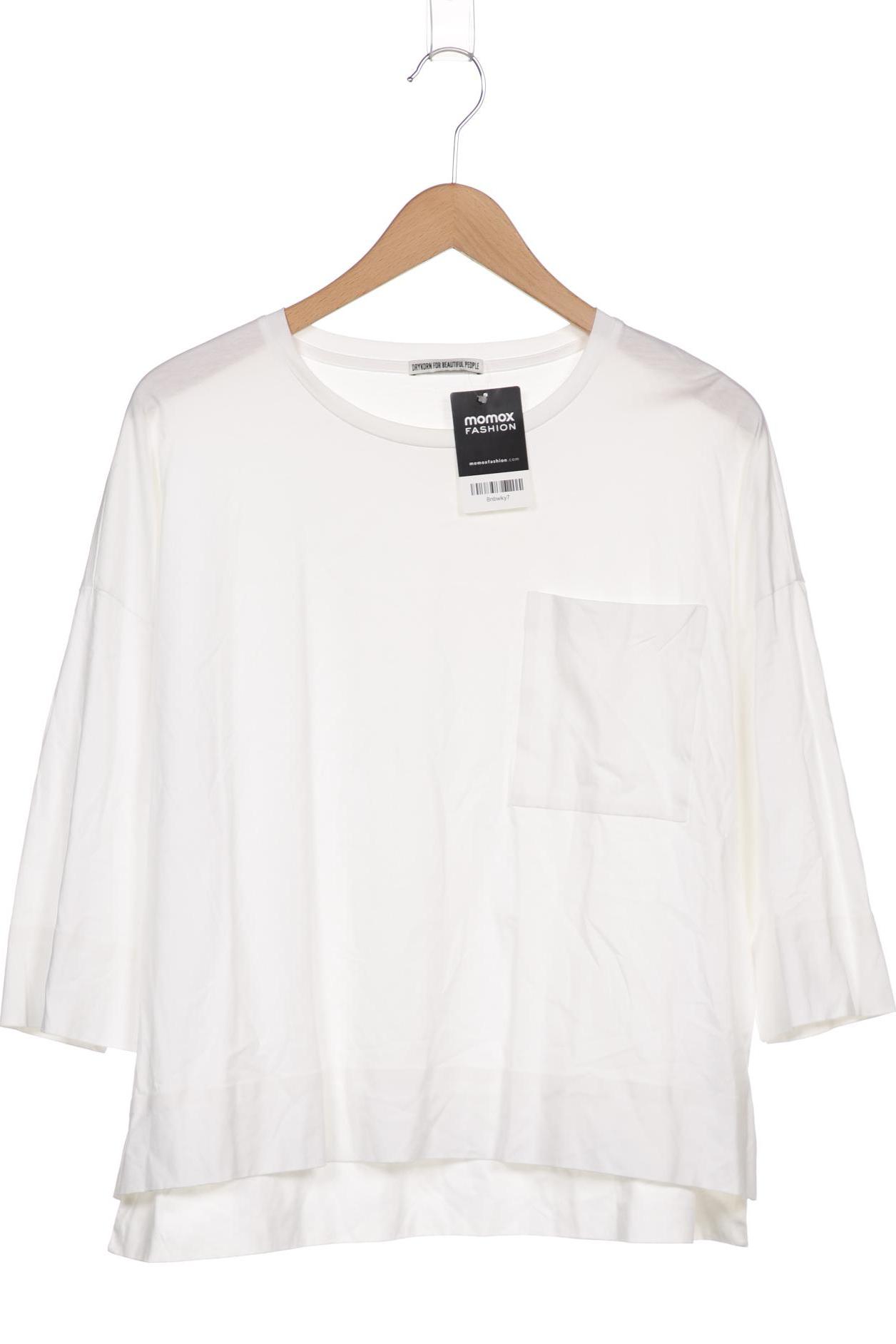 

Drykorn Damen Langarmshirt, weiß, Gr. 38
