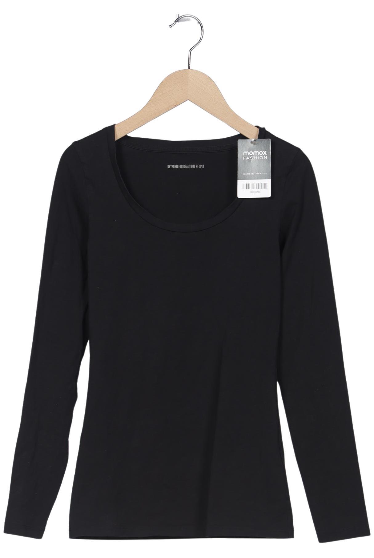 

Drykorn Damen Langarmshirt, schwarz, Gr. 34