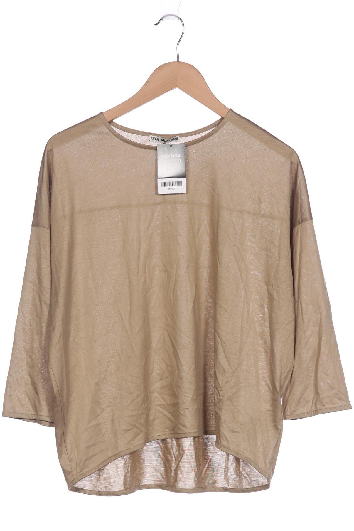 

Drykorn Damen Langarmshirt, beige, Gr. 36