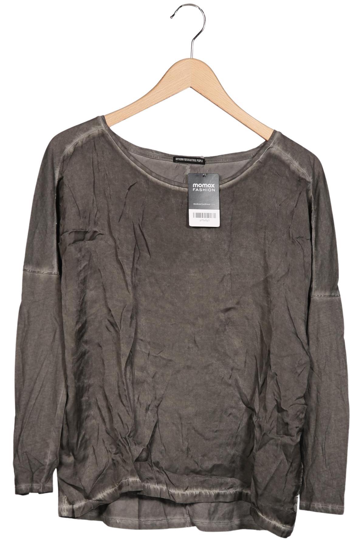 

Drykorn Damen Langarmshirt, grau, Gr. 36