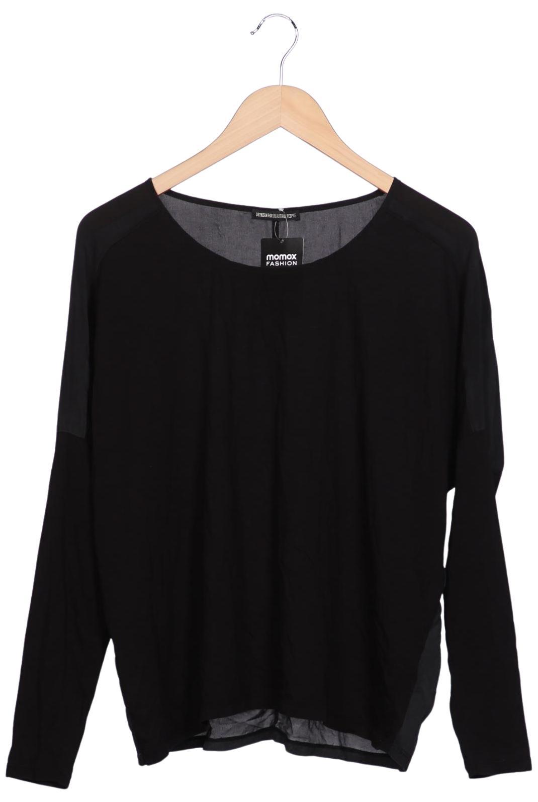 

Drykorn Damen Langarmshirt, schwarz, Gr. 38