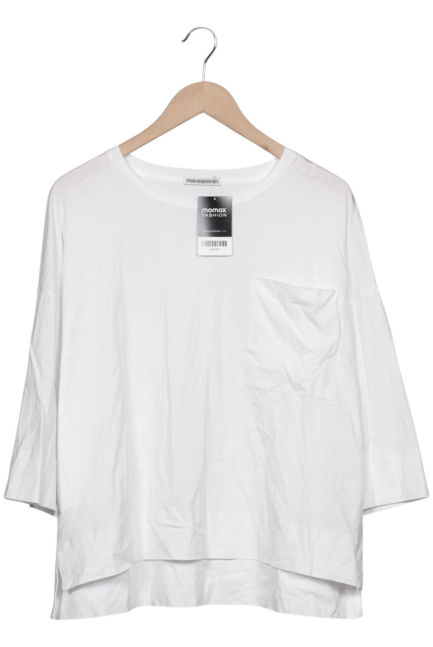 

Drykorn Damen Langarmshirt, weiß, Gr. 42
