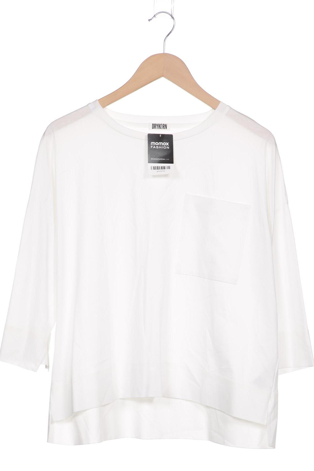 

Drykorn Damen Langarmshirt, weiß, Gr. 36