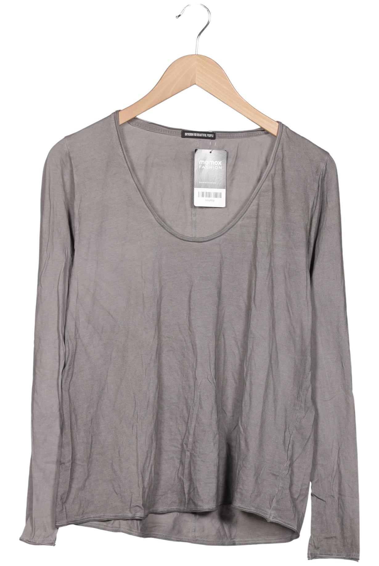 

Drykorn Damen Langarmshirt, grau, Gr. 36