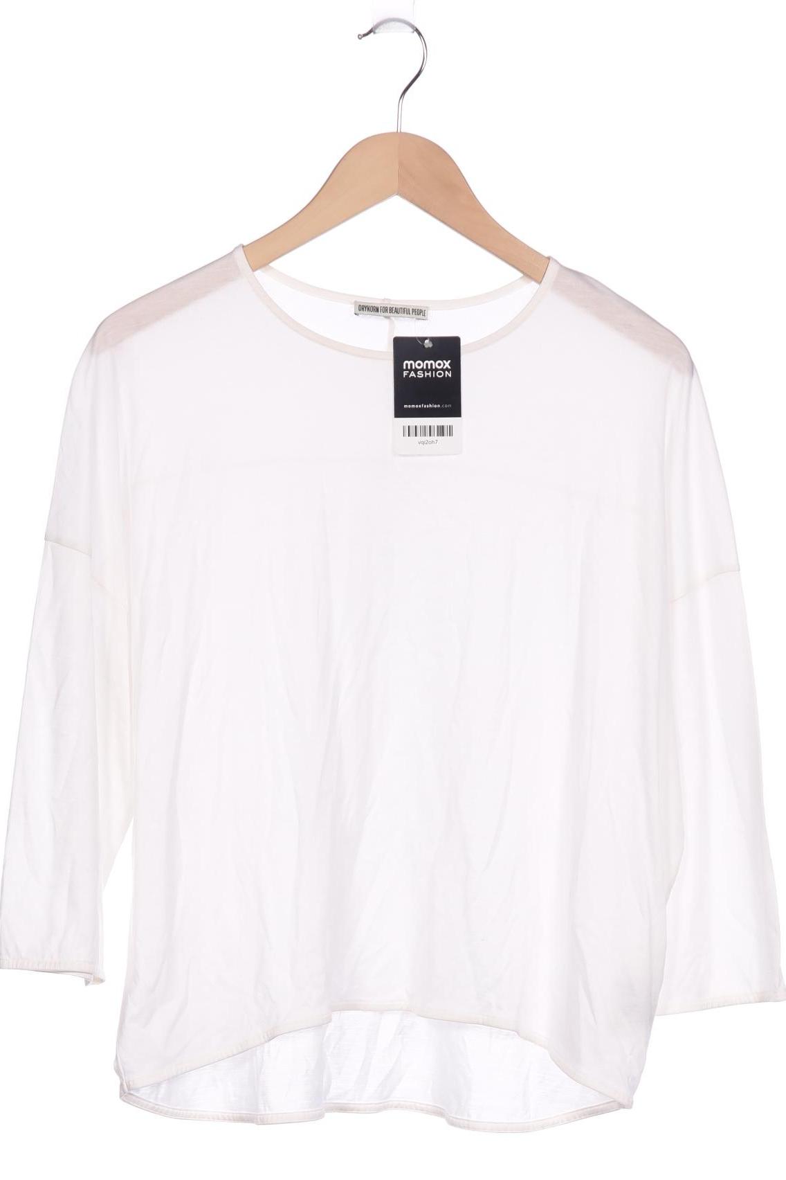 

Drykorn Damen Langarmshirt, cremeweiß, Gr. 38