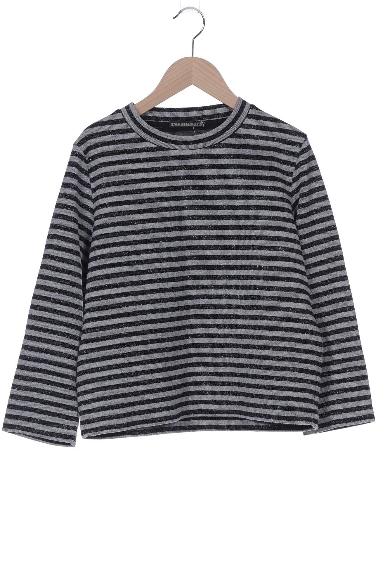

Drykorn Damen Langarmshirt, grau, Gr. 34