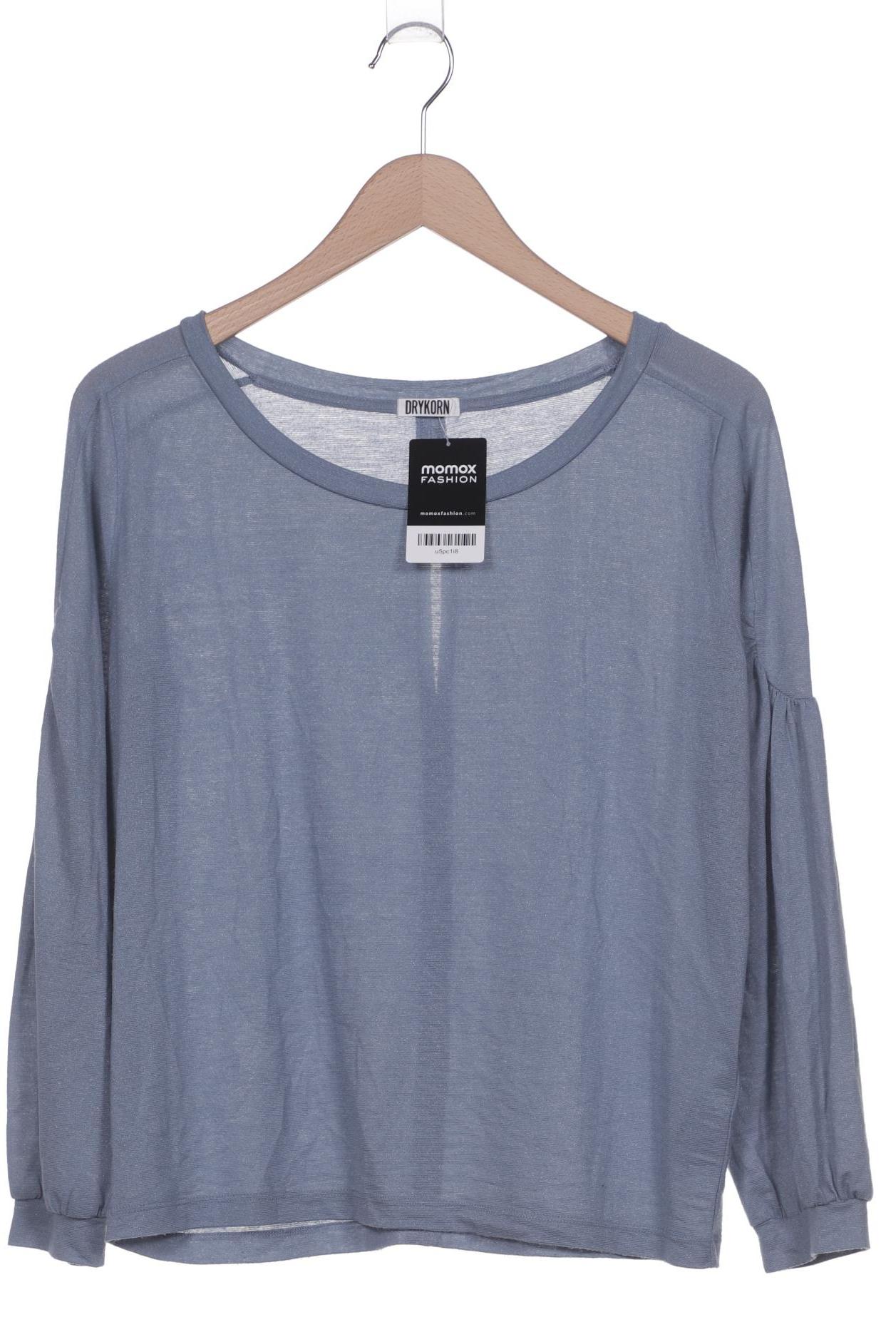 

Drykorn Damen Langarmshirt, hellblau, Gr. 34