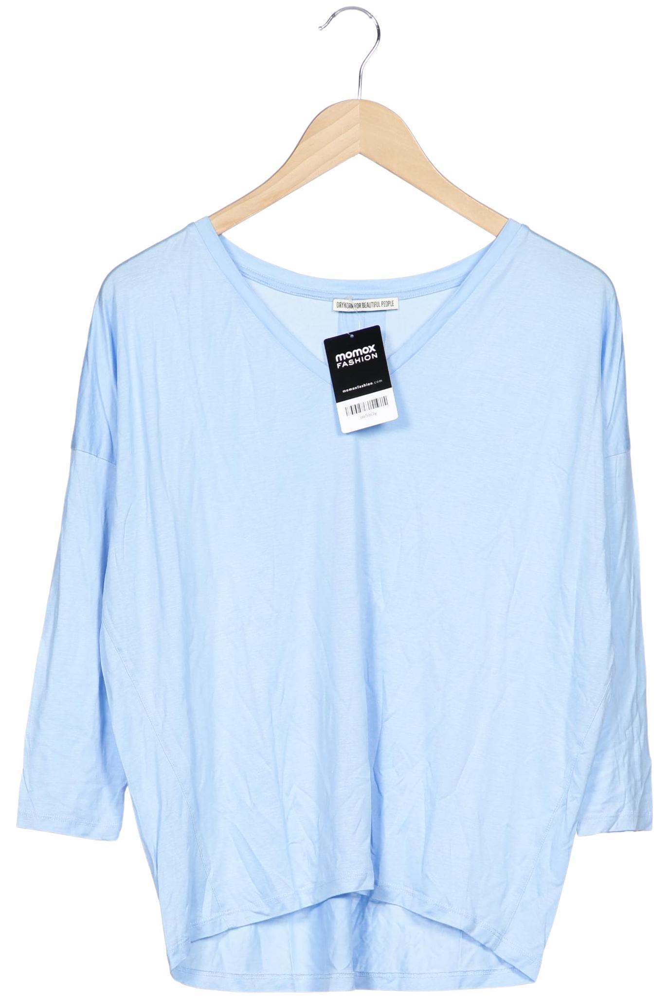 

Drykorn Damen Langarmshirt, hellblau, Gr. 44