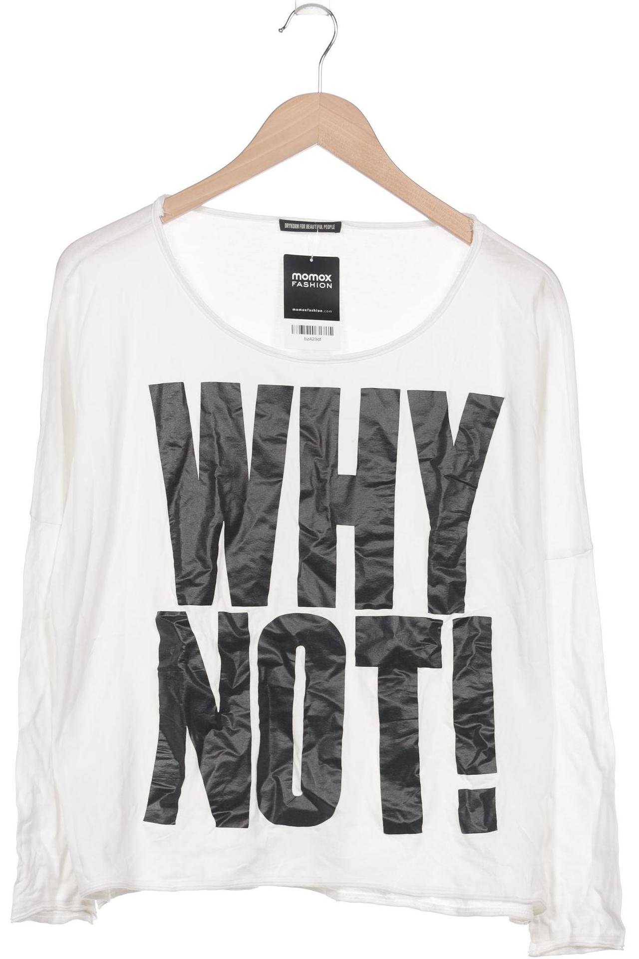 

Drykorn Damen Langarmshirt, cremeweiß, Gr. 46