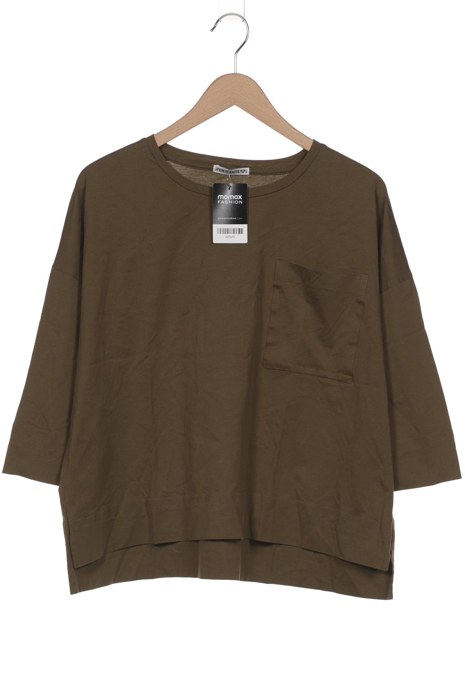 

Drykorn Damen Langarmshirt, grün, Gr. 52