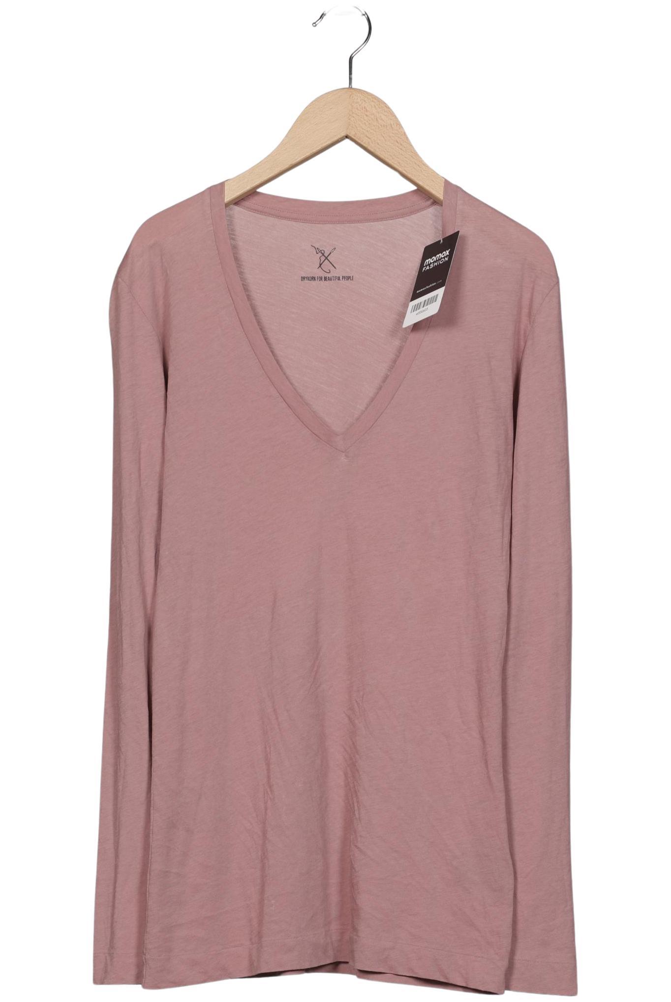 

Drykorn Damen Langarmshirt, pink, Gr. 36