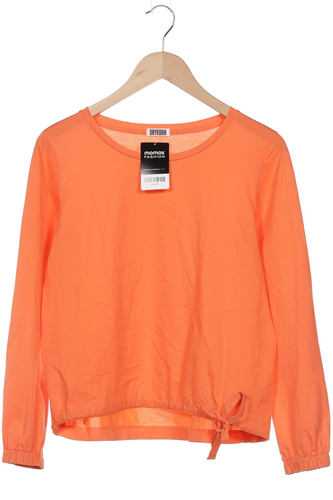 

Drykorn Damen Langarmshirt, orange, Gr. 34
