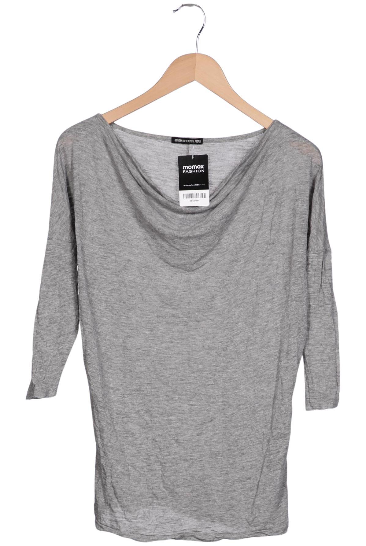 

Drykorn Damen Langarmshirt, grau, Gr. 42
