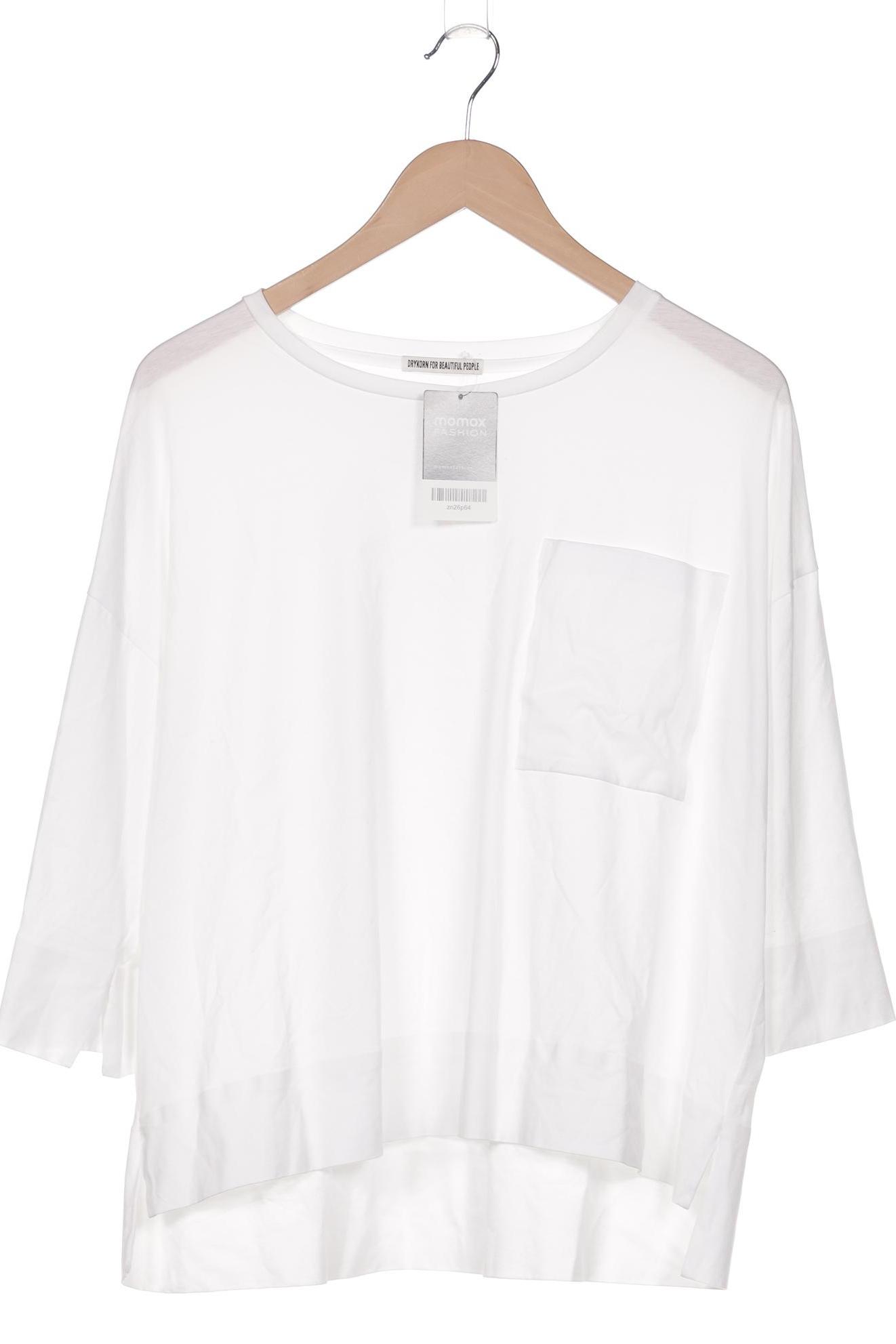 

Drykorn Damen Langarmshirt, weiß, Gr. 42