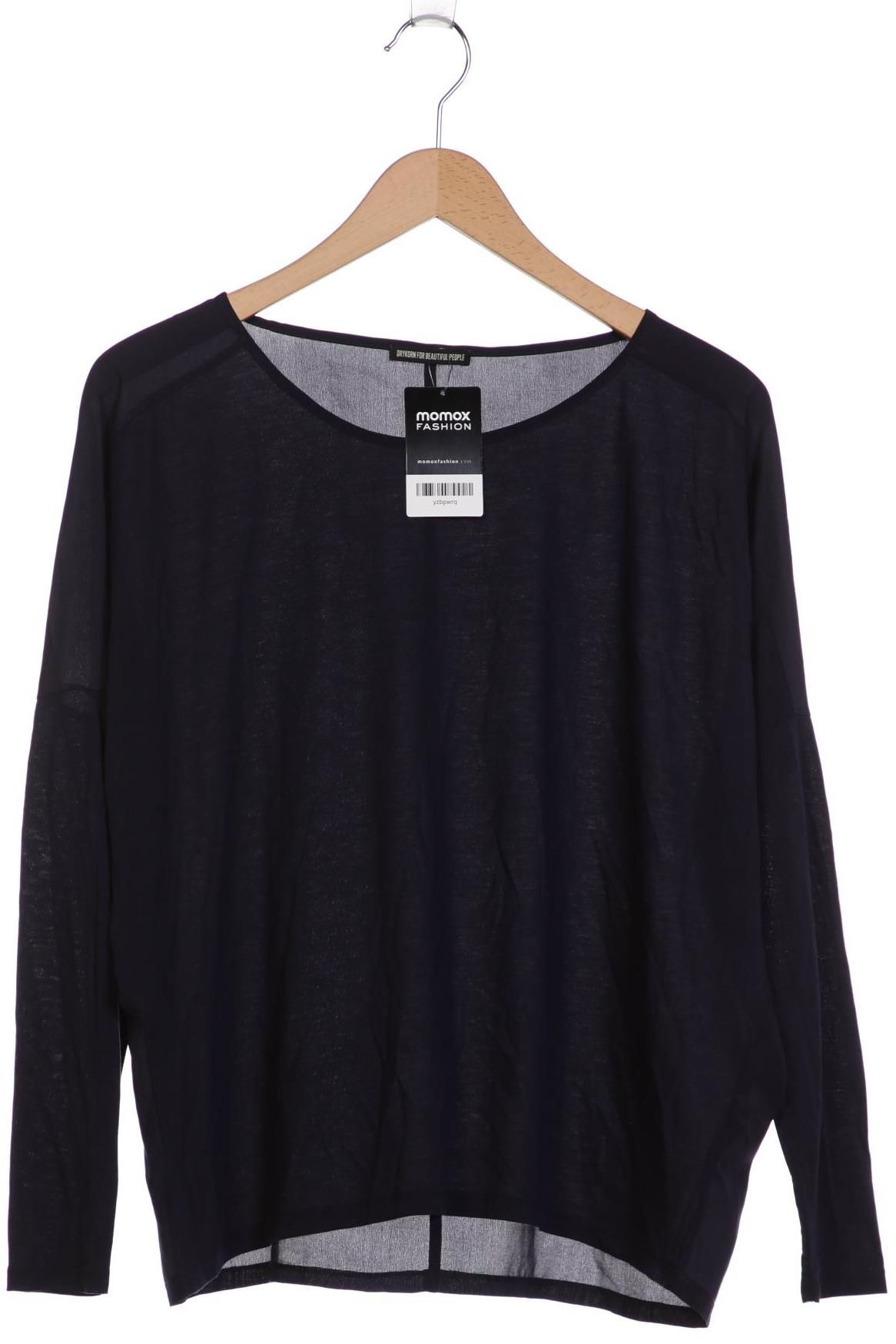 

Drykorn Damen Langarmshirt, marineblau, Gr. 36
