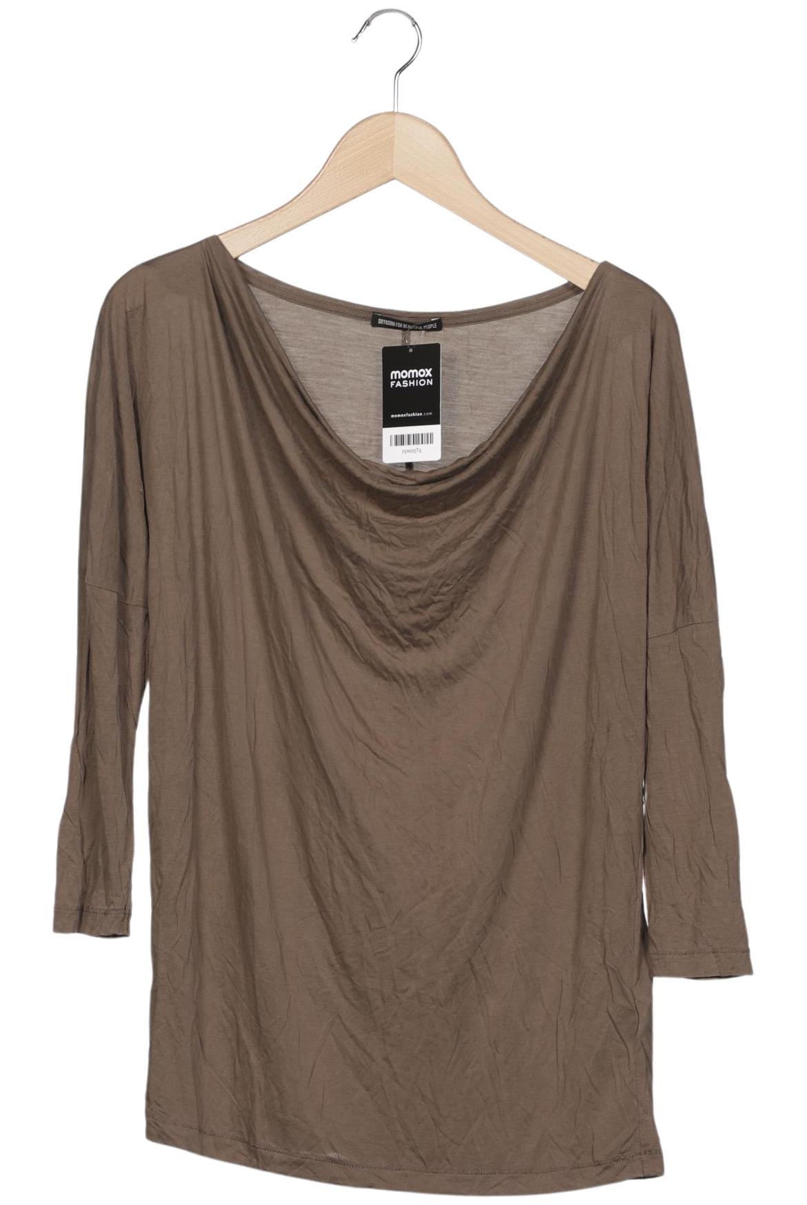 

Drykorn Damen Langarmshirt, braun, Gr. 36
