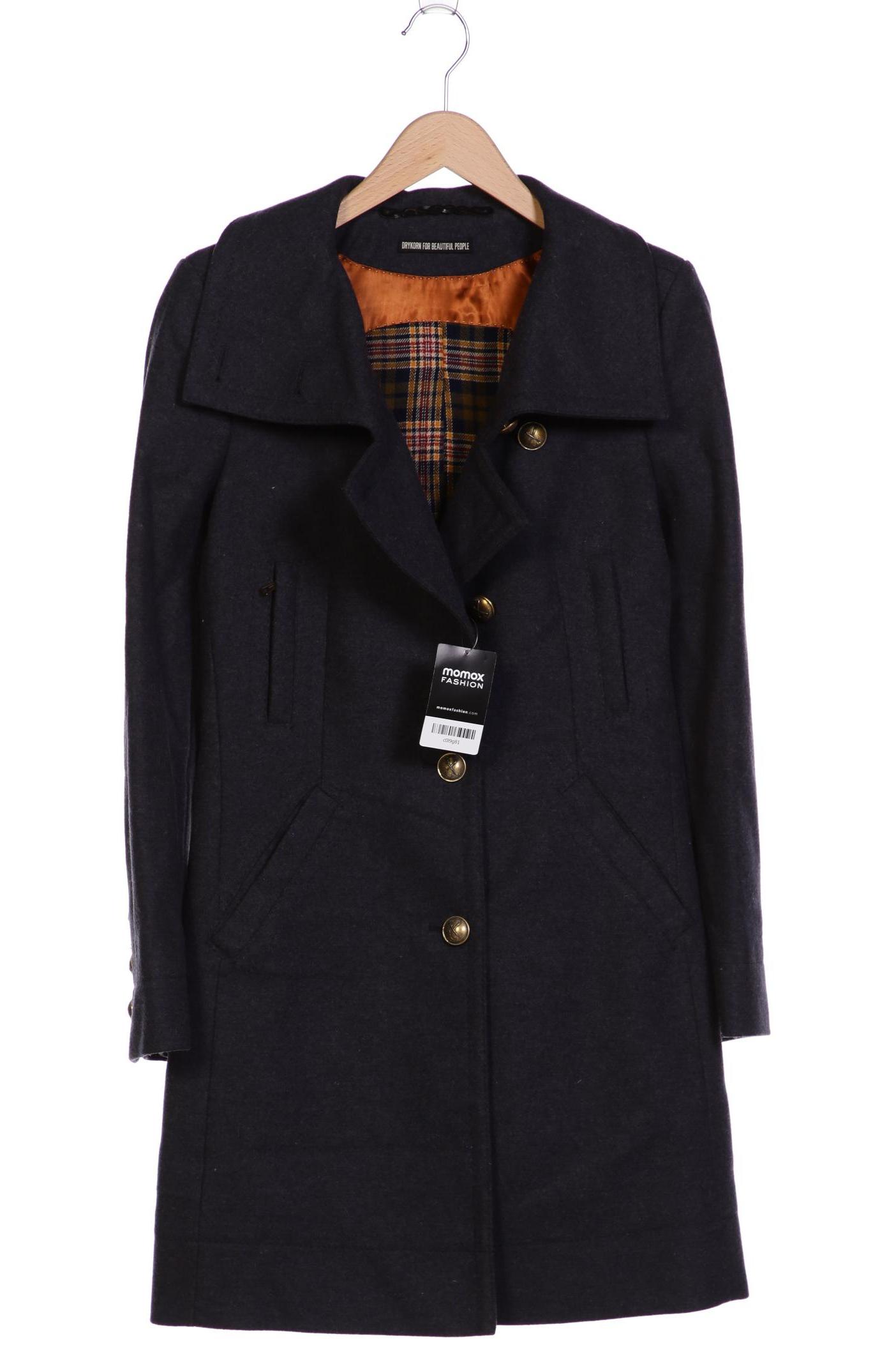

Drykorn Damen Mantel, marineblau, Gr. 40
