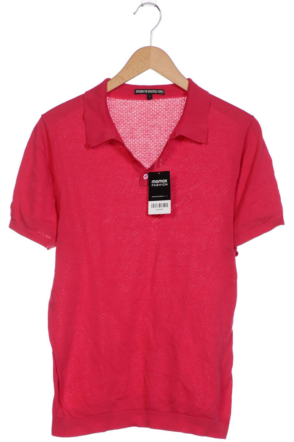 

Drykorn Damen Poloshirt, pink, Gr. 42
