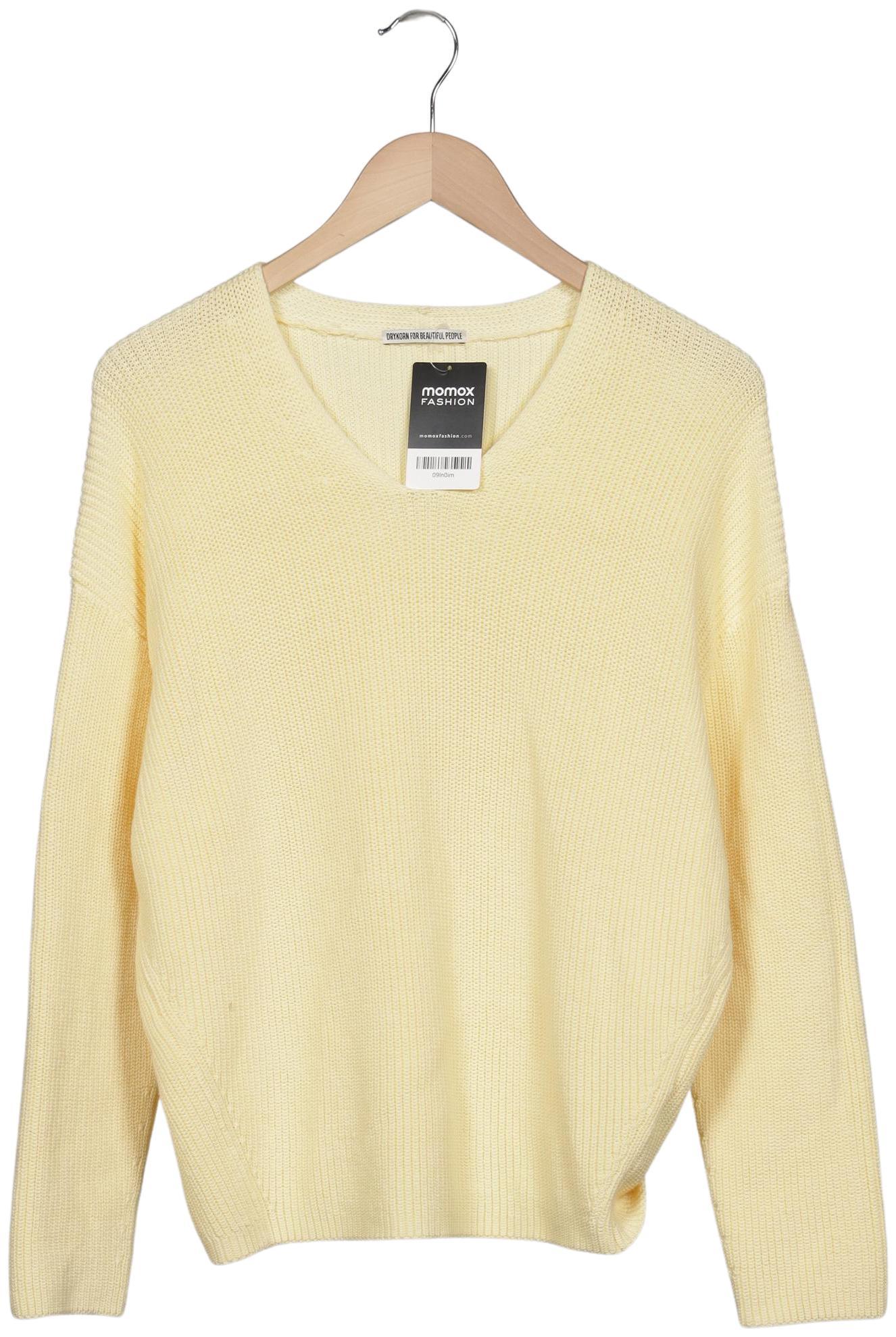 

Drykorn Damen Pullover, gelb, Gr. 34