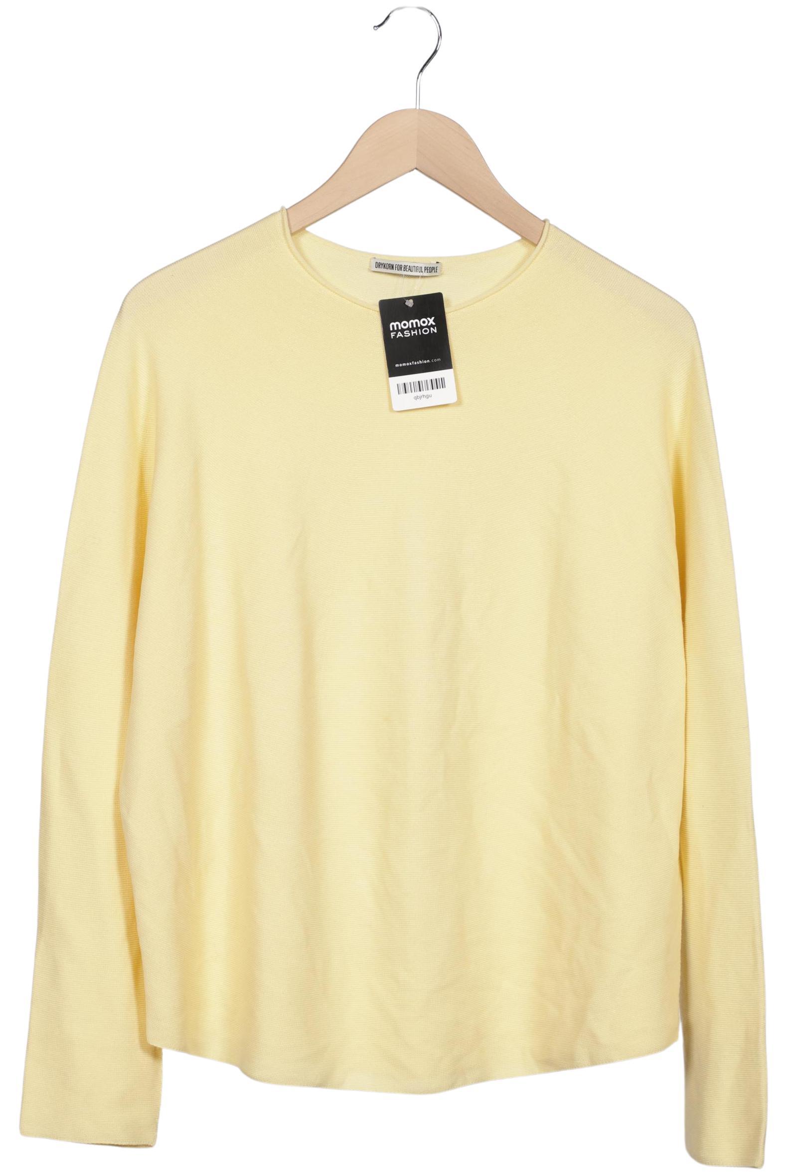 

Drykorn Damen Pullover, gelb, Gr. 38